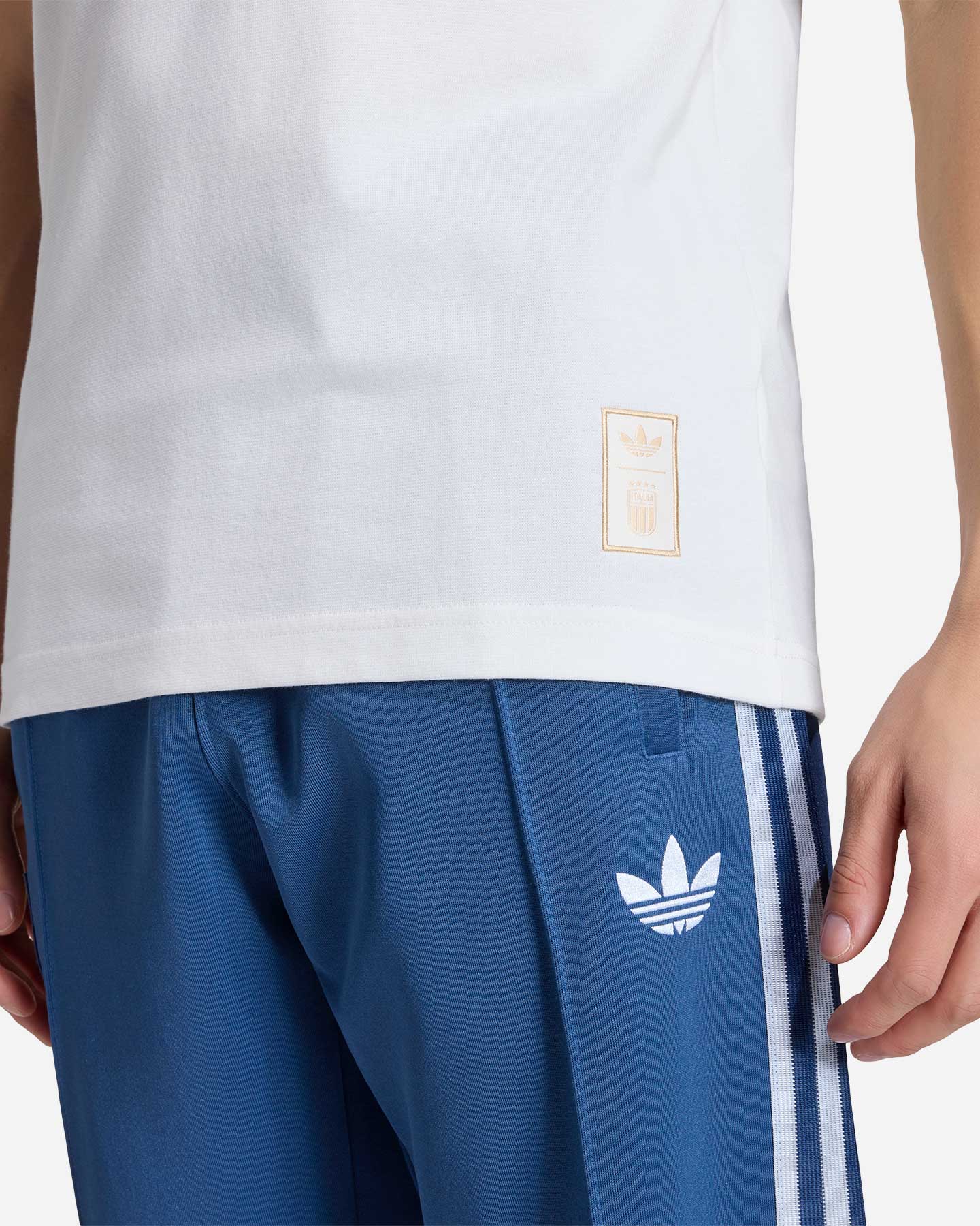 T-shirt ADIDAS ITALIA ORIGINALS M - Bianco - 4 | Cisalfa Sport