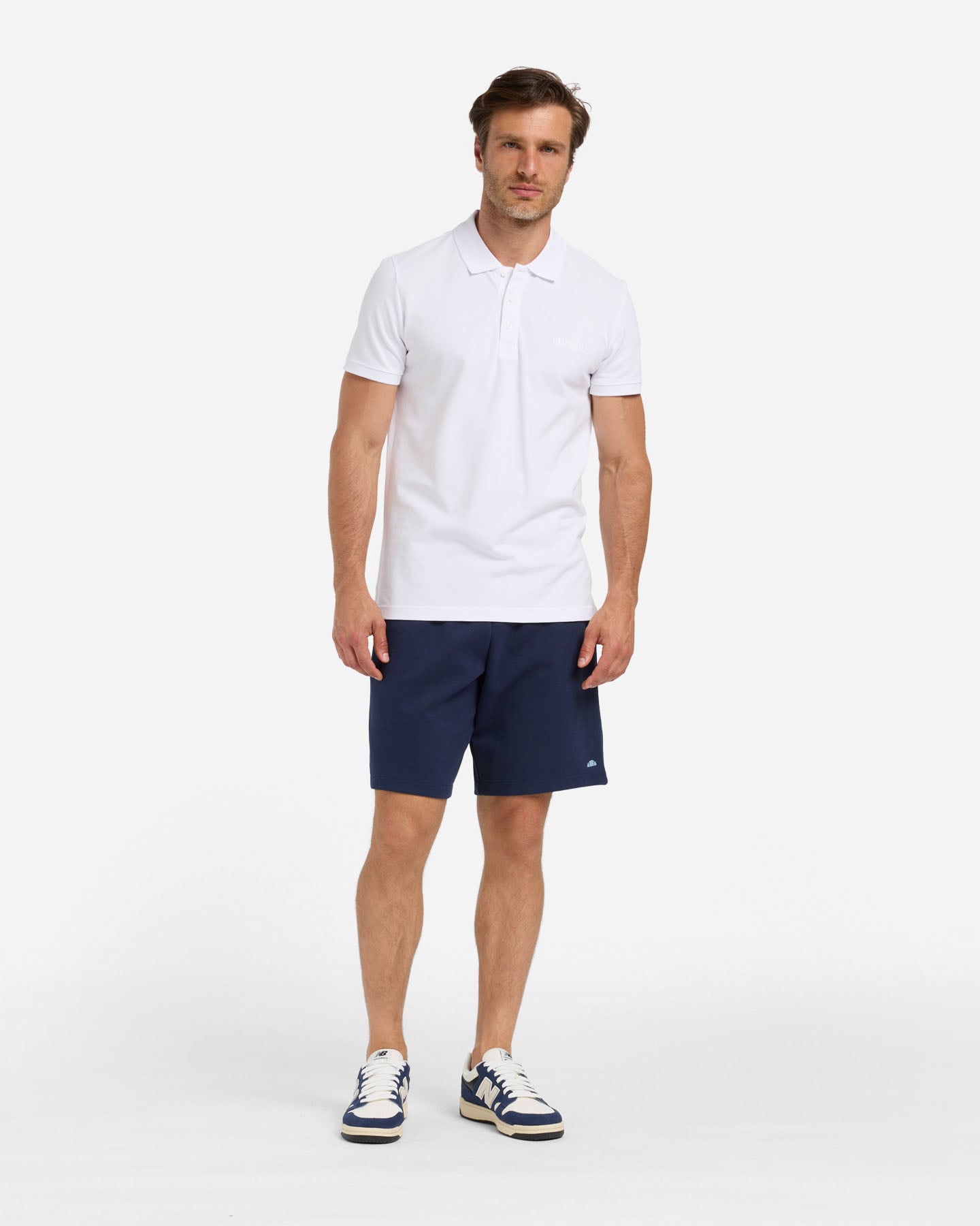 Polo ELLESSE SMALL LOGO M - Bianco - 4 | Cisalfa Sport