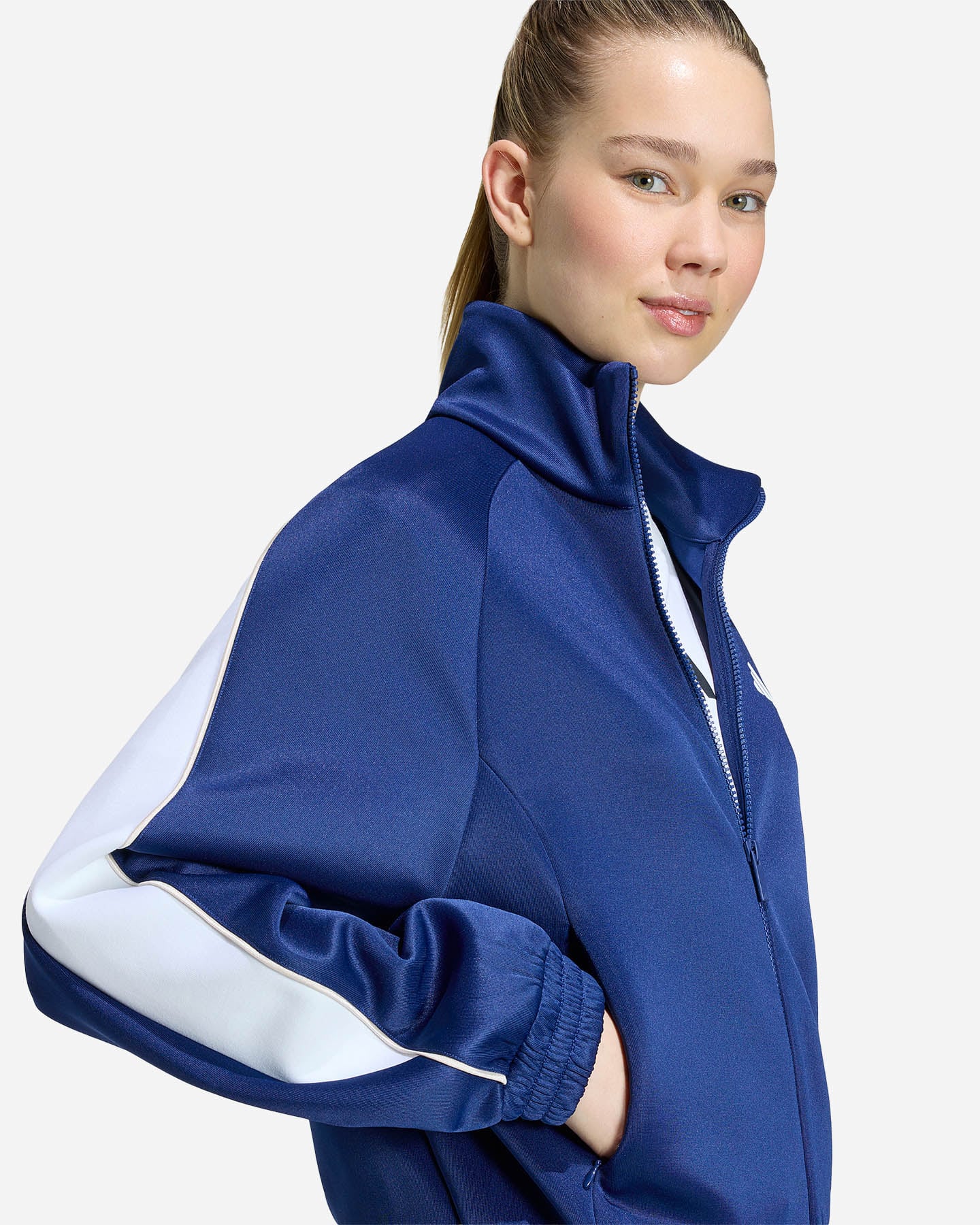 Felpa ADIDAS STADIUM W - Blu - 4 | Cisalfa Sport