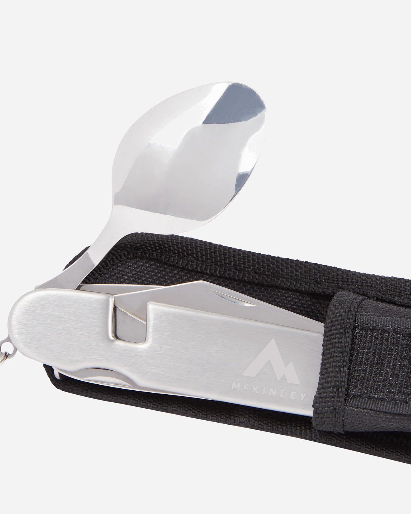 Posate campeggio MCKINLEY TRAVEL STAINLESS STEEL - Argento - 3 | Cisalfa Sport