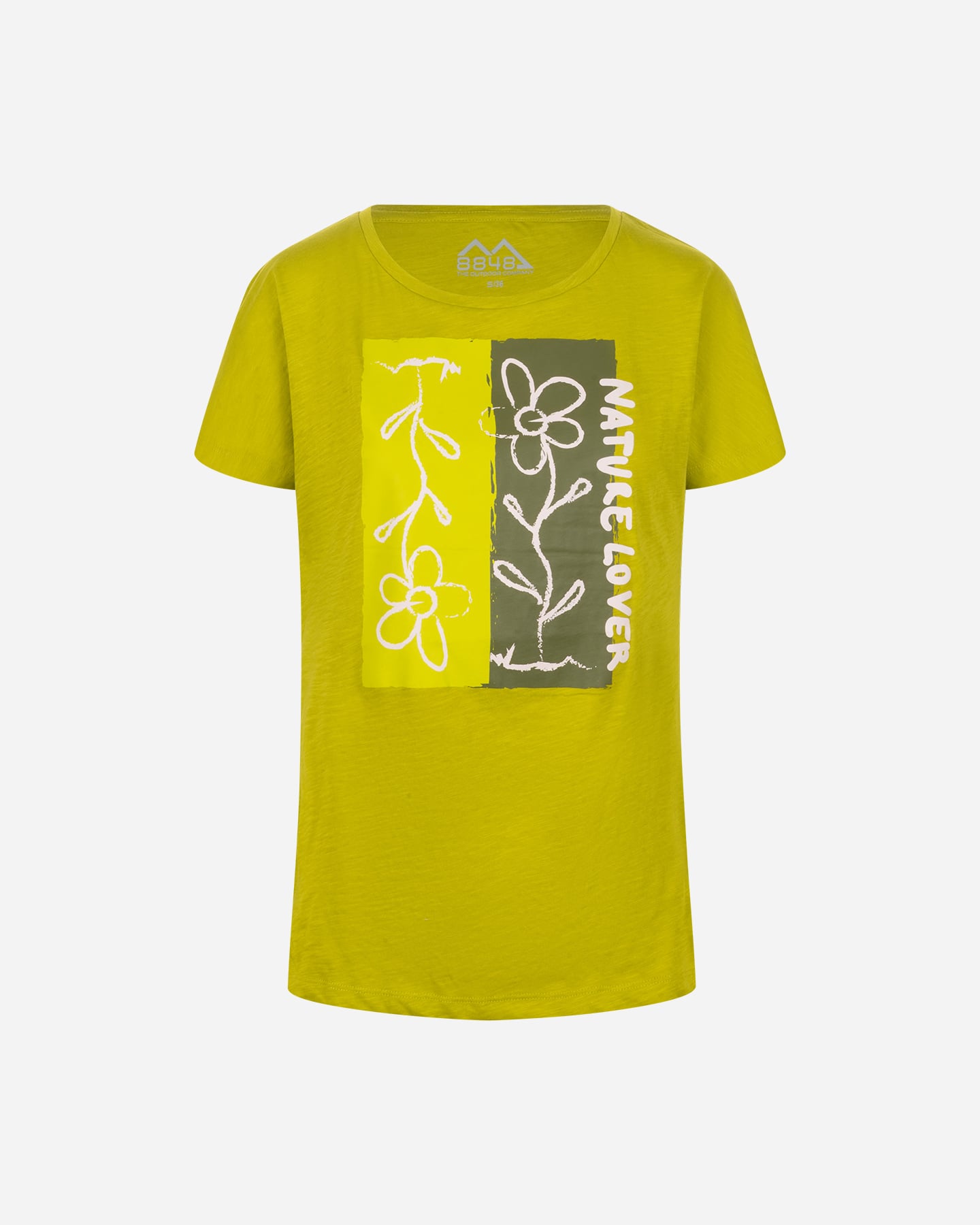 T-shirt 8848 MOUNTAIN ESSENTIAL W - Verde - 0 | Cisalfa Sport