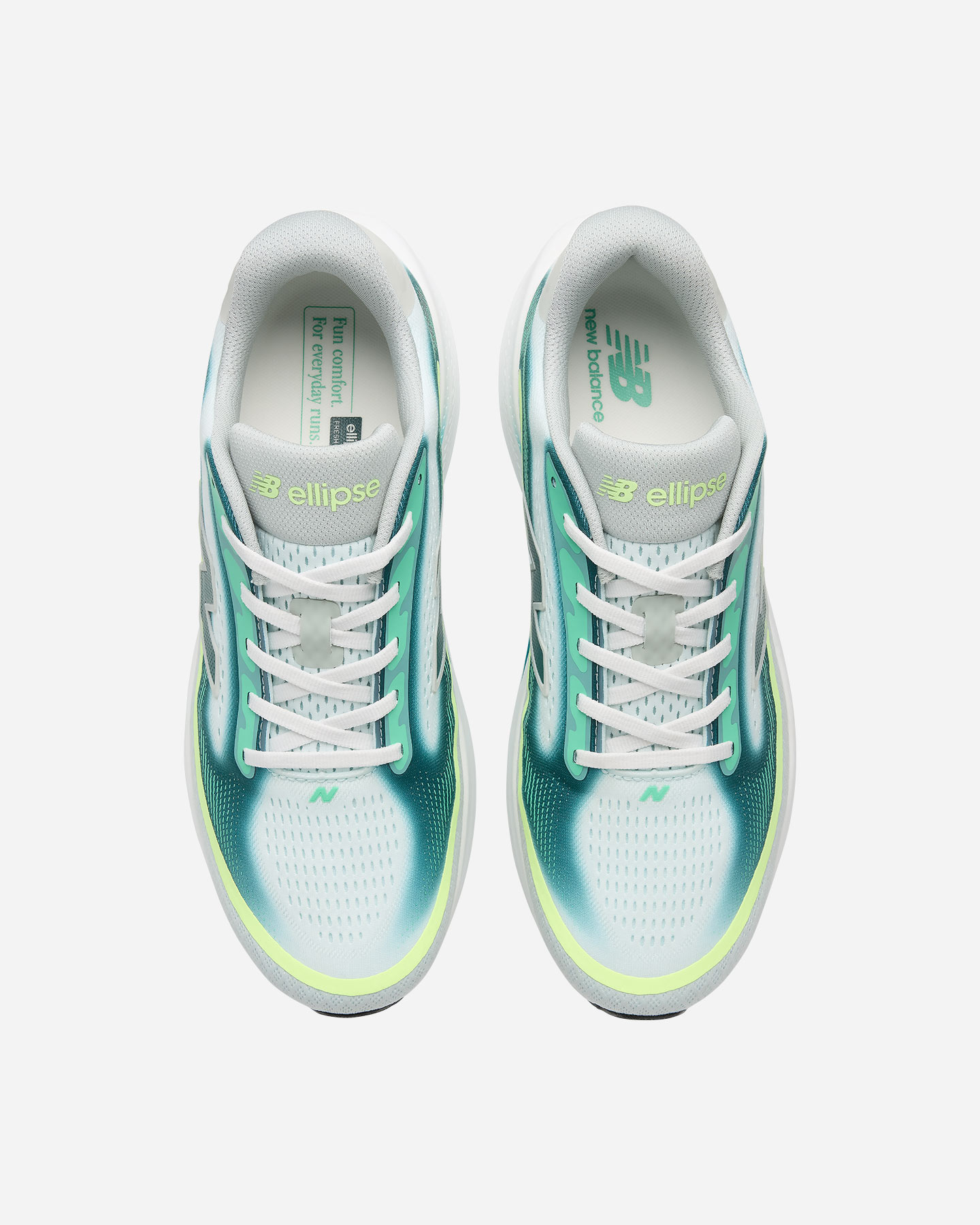 Scarpe running NEW BALANCE ELLIPSE V1 ELECTRIC M - Verde - 2 | Cisalfa Sport
