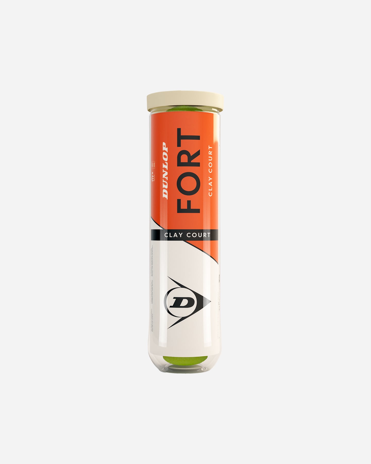 Palle tennis DUNLOP CLAY COURT  - Giallo - 1 | Cisalfa Sport