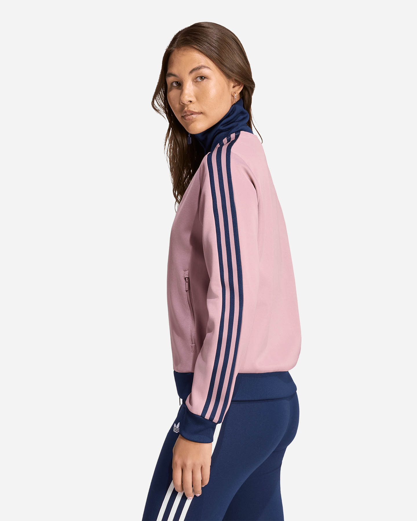 Felpa ADIDAS BECKENBAUER W - Rosa - 3 | Cisalfa Sport