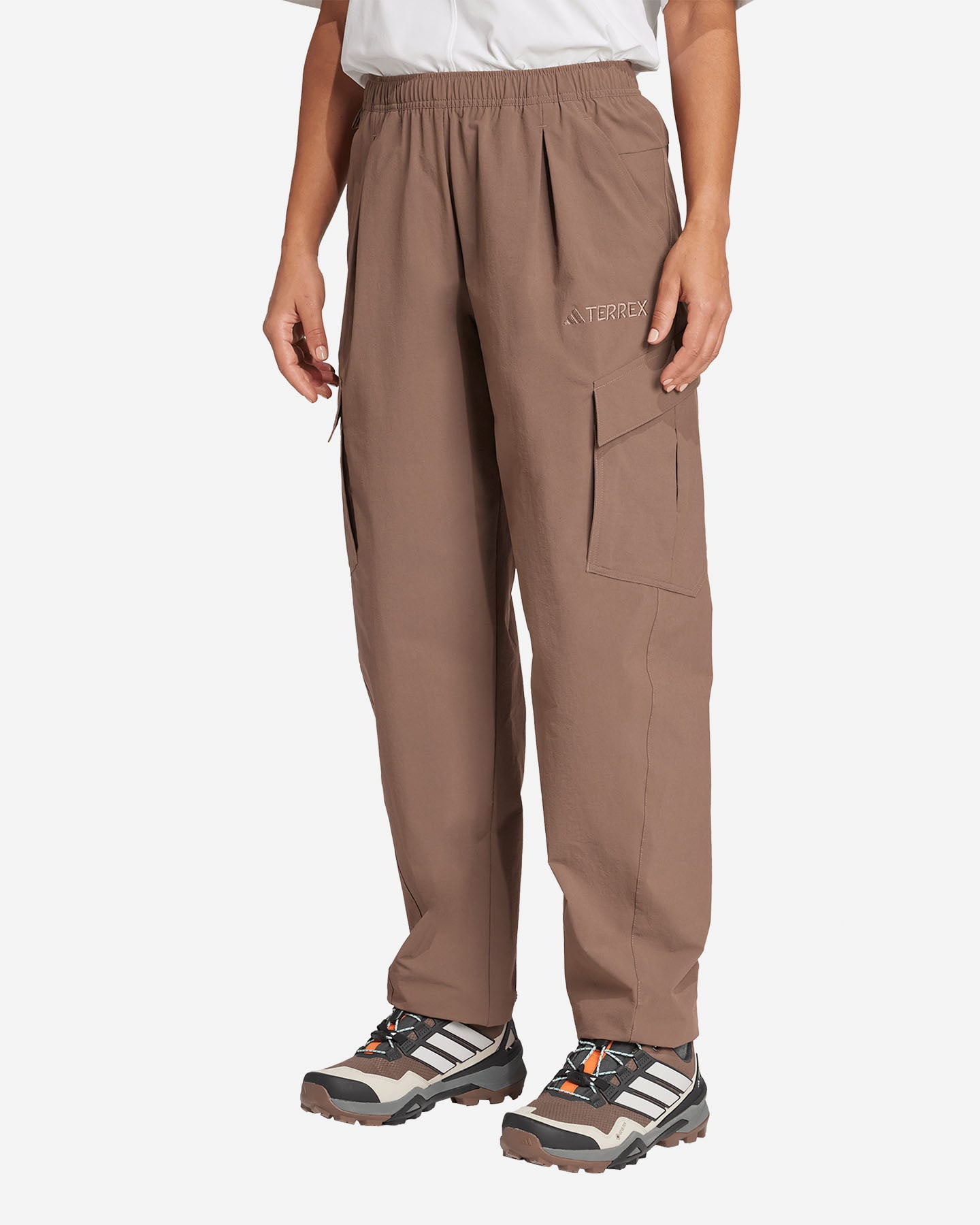 Pantalone outdoor ADIDAS CARGO W - Marrone - 1 | Cisalfa Sport
