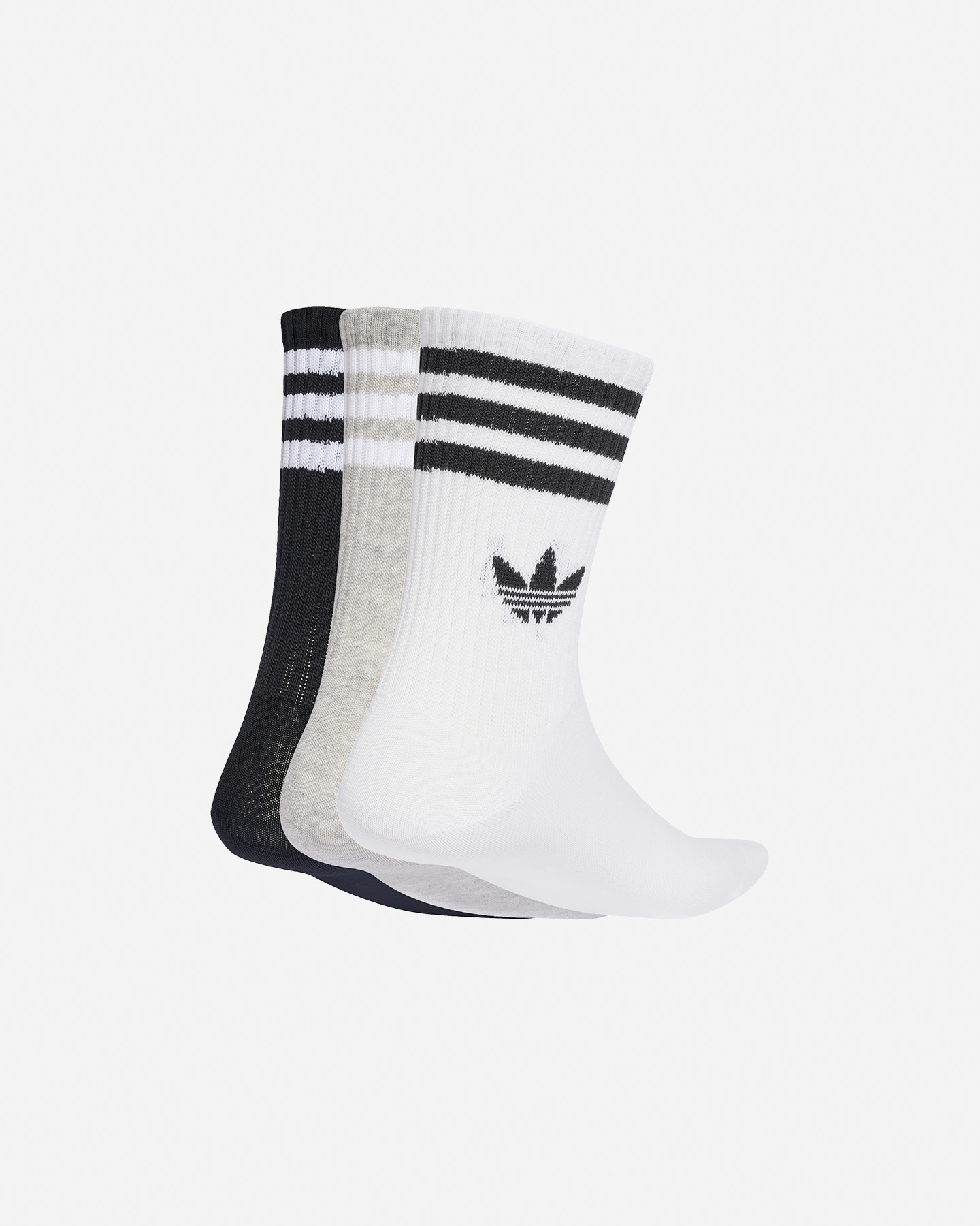 Calze ADIDAS CREW 3PACK MID M - Color mix - 1 | Cisalfa Sport
