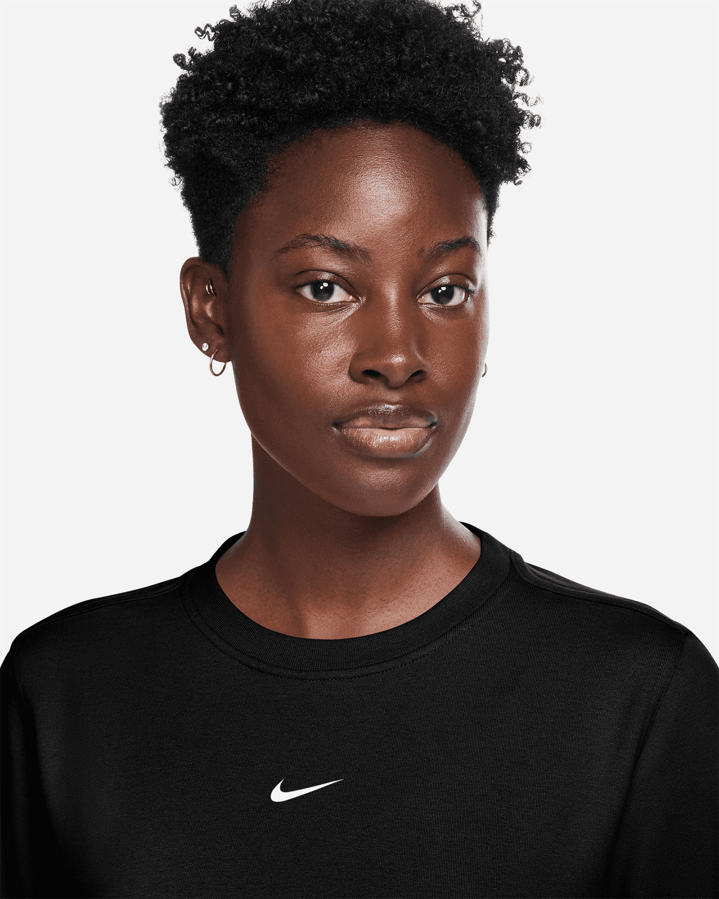 Felpa training NIKE DRI FIT W - Nero - 2 | Cisalfa Sport