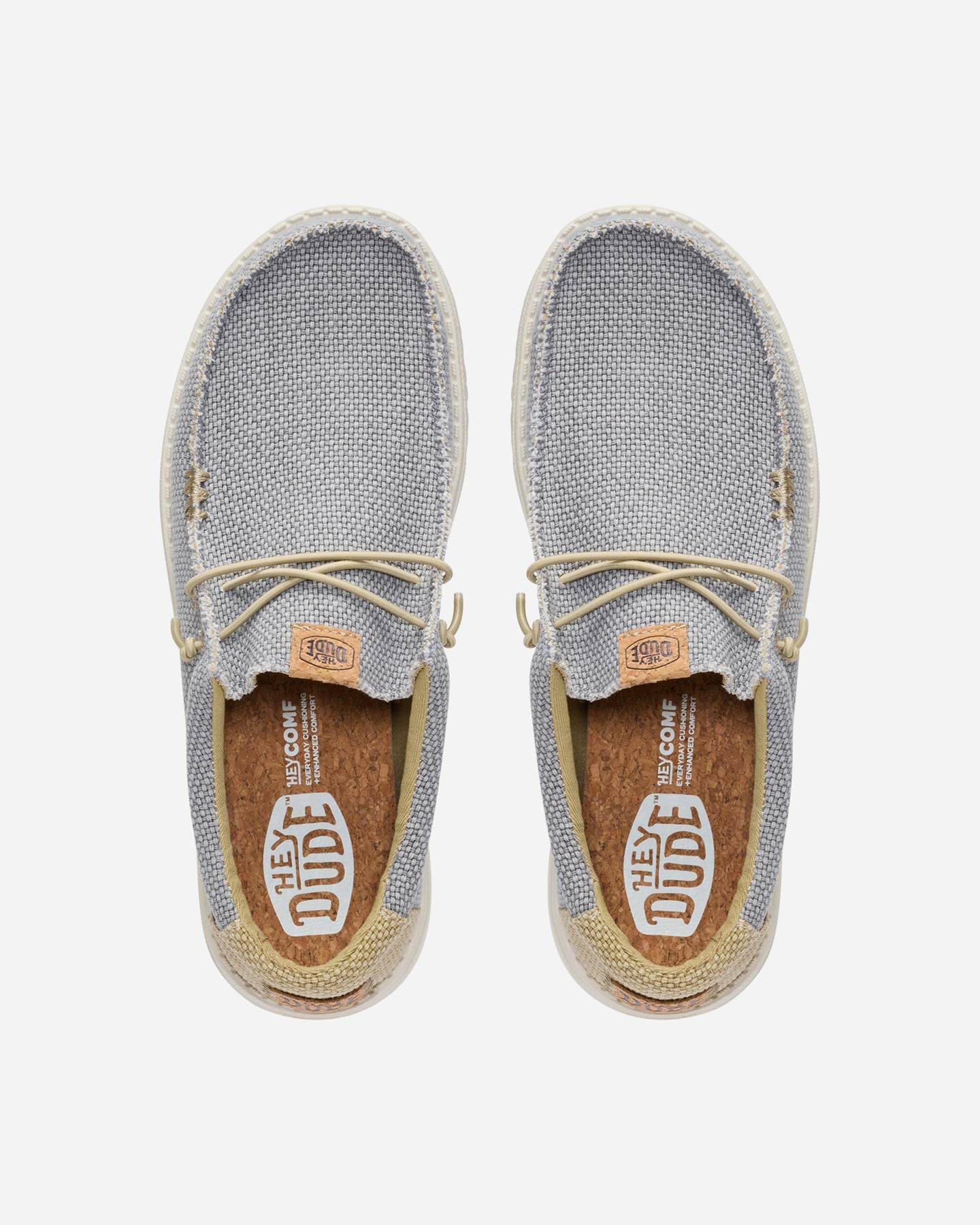Scarpe urban HEYDUDE WALLY BRAIDED M - Grigio - 2 | Cisalfa Sport