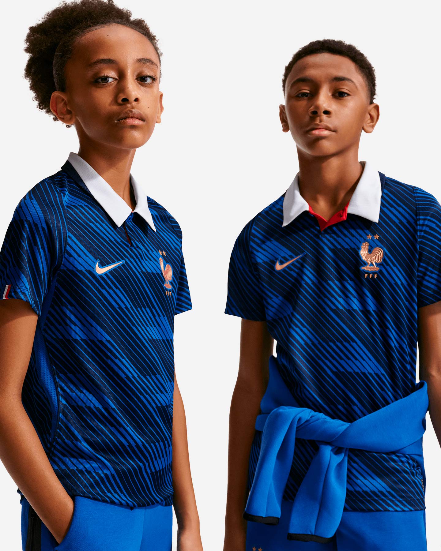 Maglia calcio ufficiale NIKE FRANCIA HOME 26 STADIUM JR - Color mix - 2 | Cisalfa Sport
