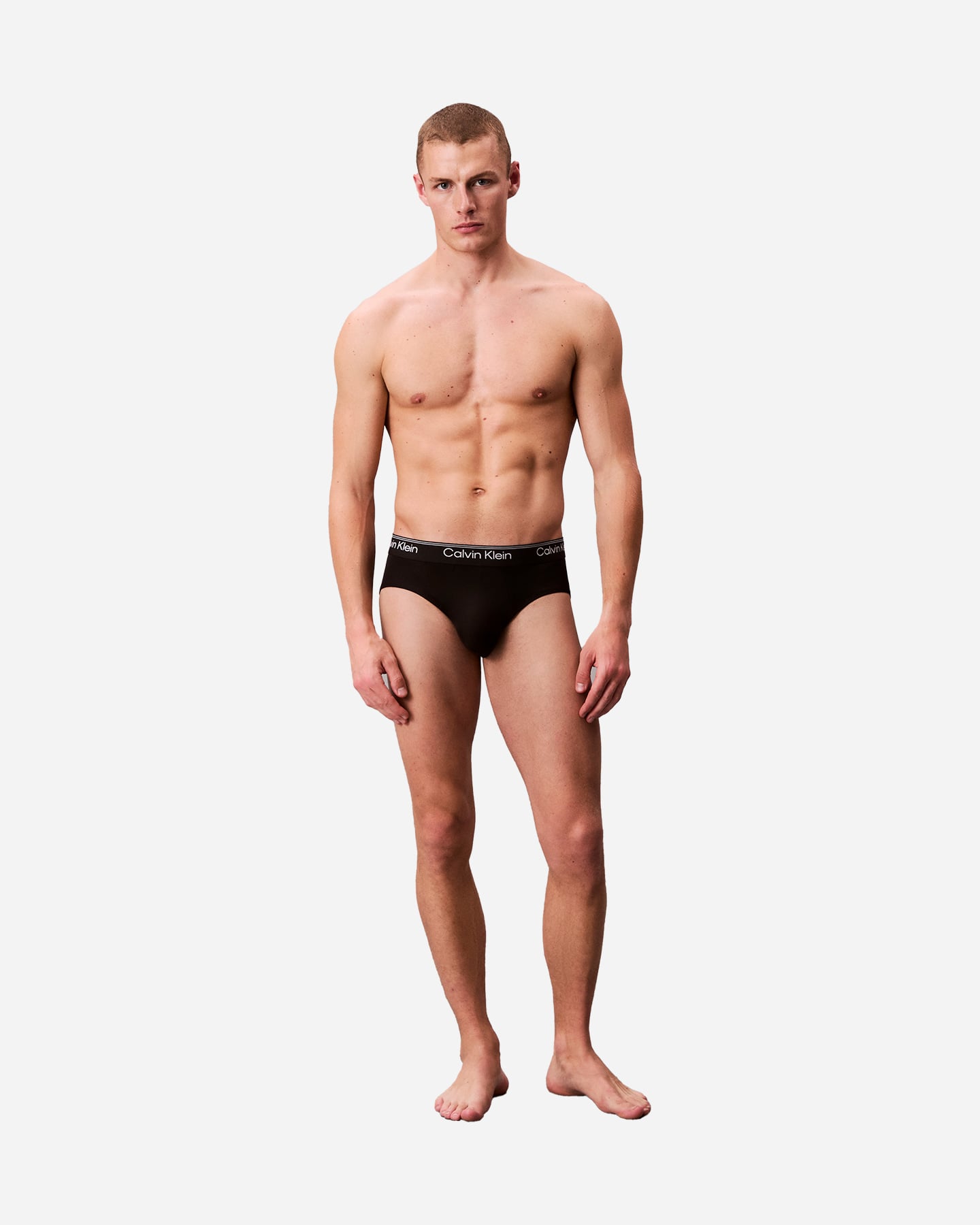 Slip intimo CALVIN KLEIN UNDERWEAR 3PACK SLIP HIP BRIEF M - Nero - 3 | Cisalfa Sport