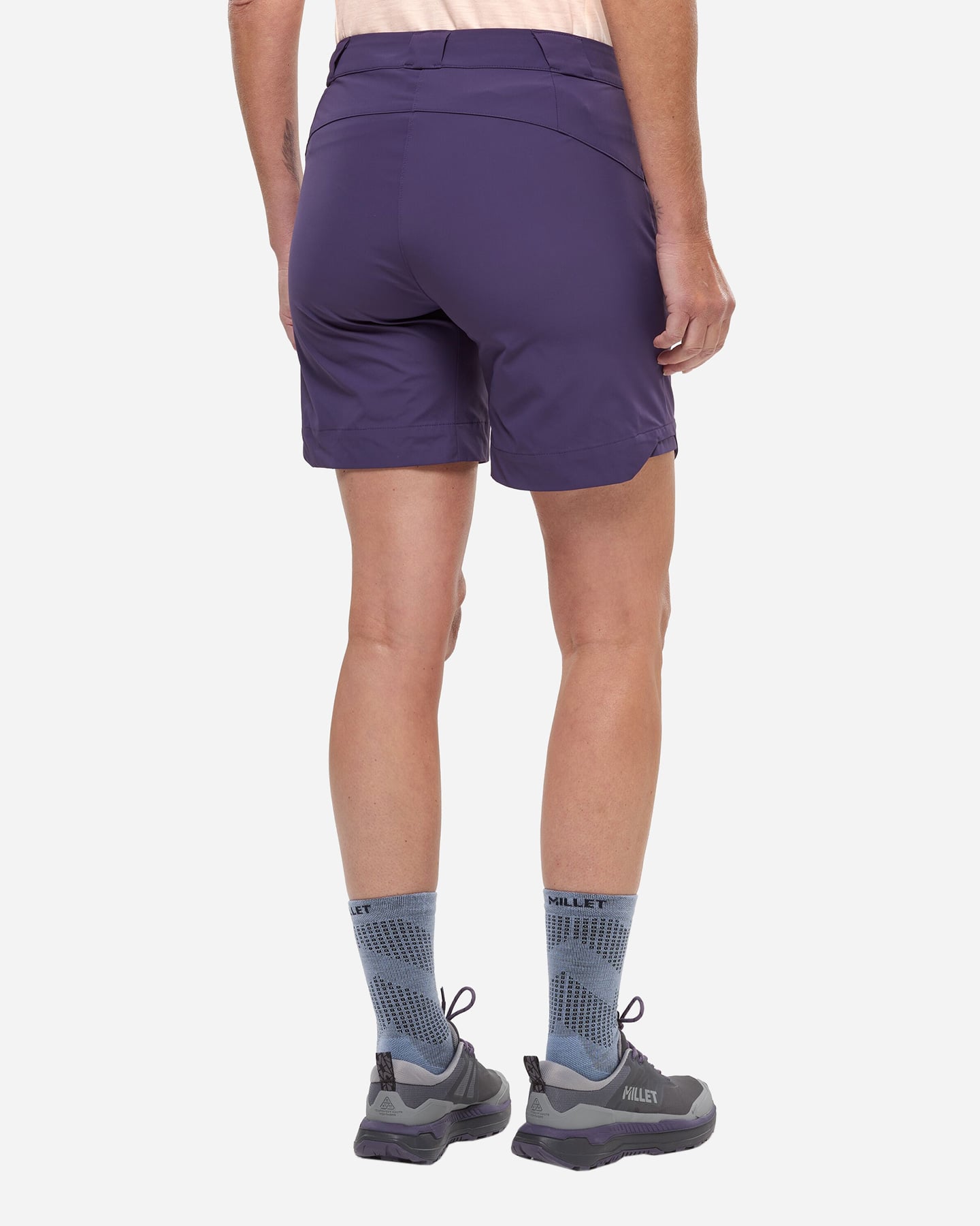 Pantaloncini MILLET UBIC STRETCH W - Viola - 2 | Cisalfa Sport