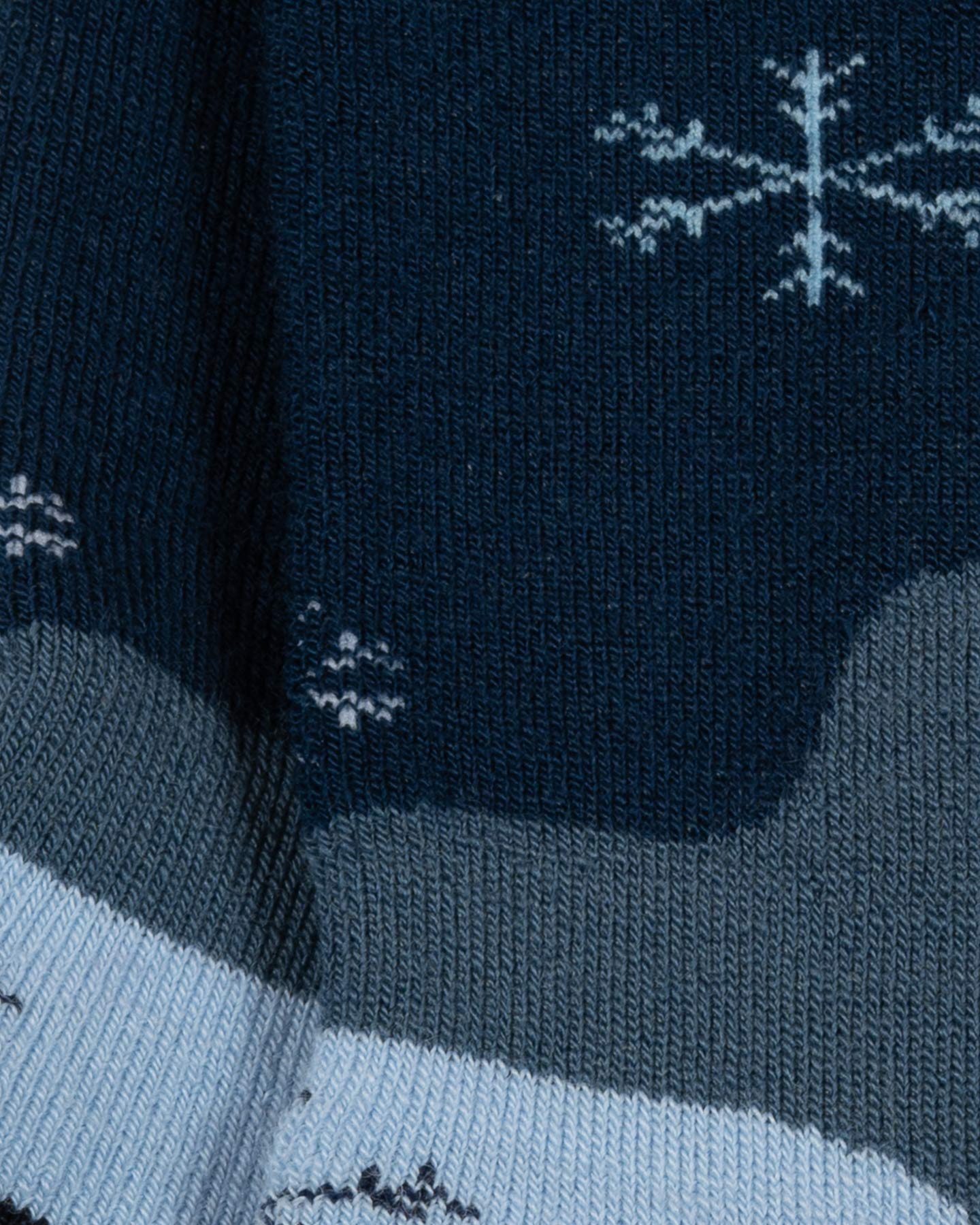 Calze sci 8848 SKI SNOWFLAKE JR - Blu Navy - 2 | Cisalfa Sport