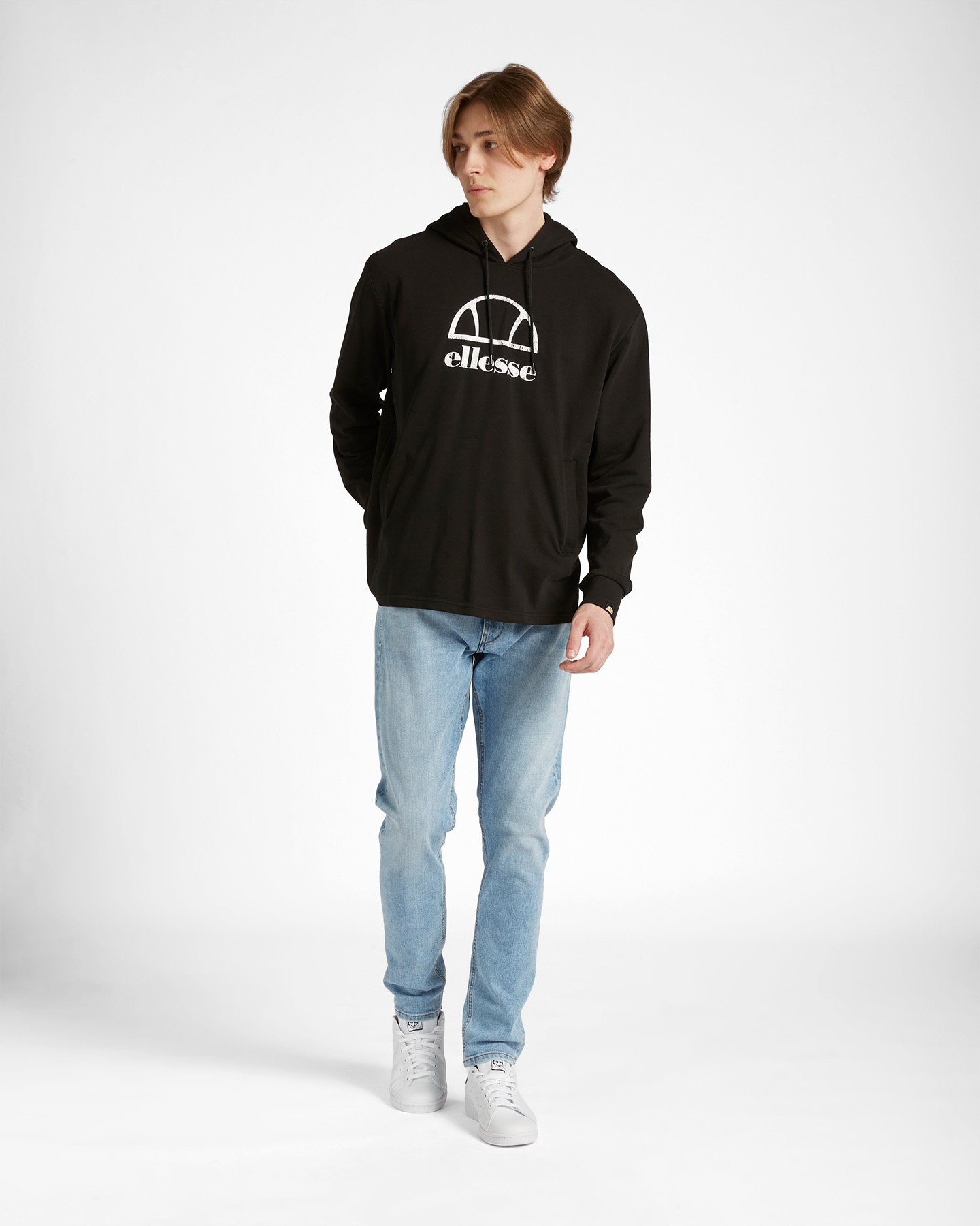 Felpa ELLESSE VINTAGE M - Nero - 1 | Cisalfa Sport