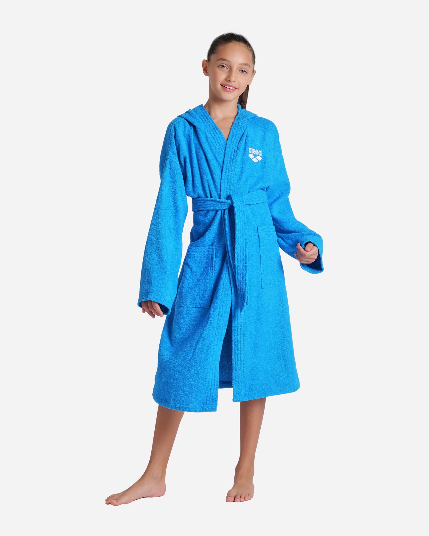 Accappatoio ARENA ZEPPELIN LIGHT JR - Azzurro - 3 | Cisalfa Sport