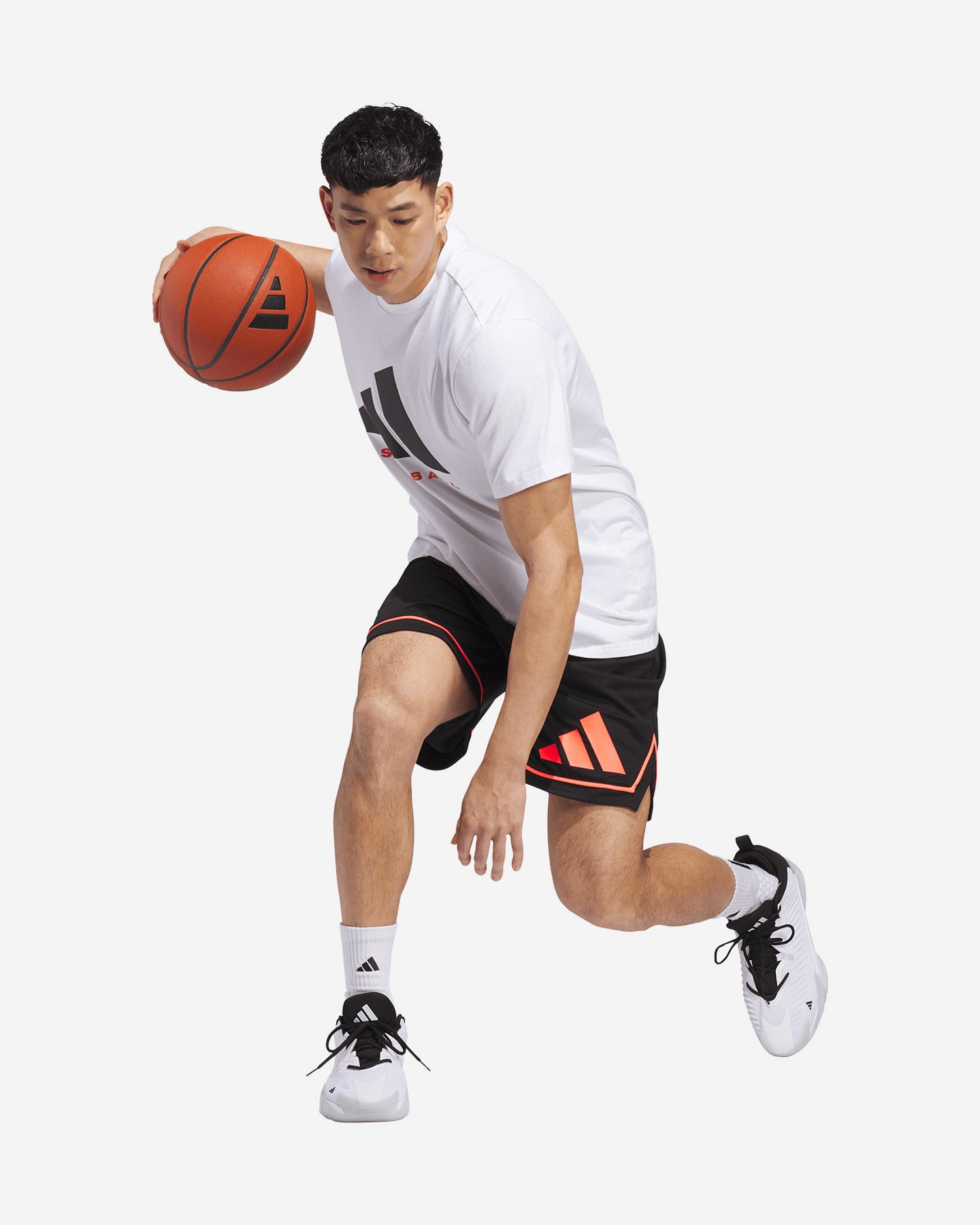 Pantaloncini basket ADIDAS BADGE OF SPORT M - Nero - 2 | Cisalfa Sport
