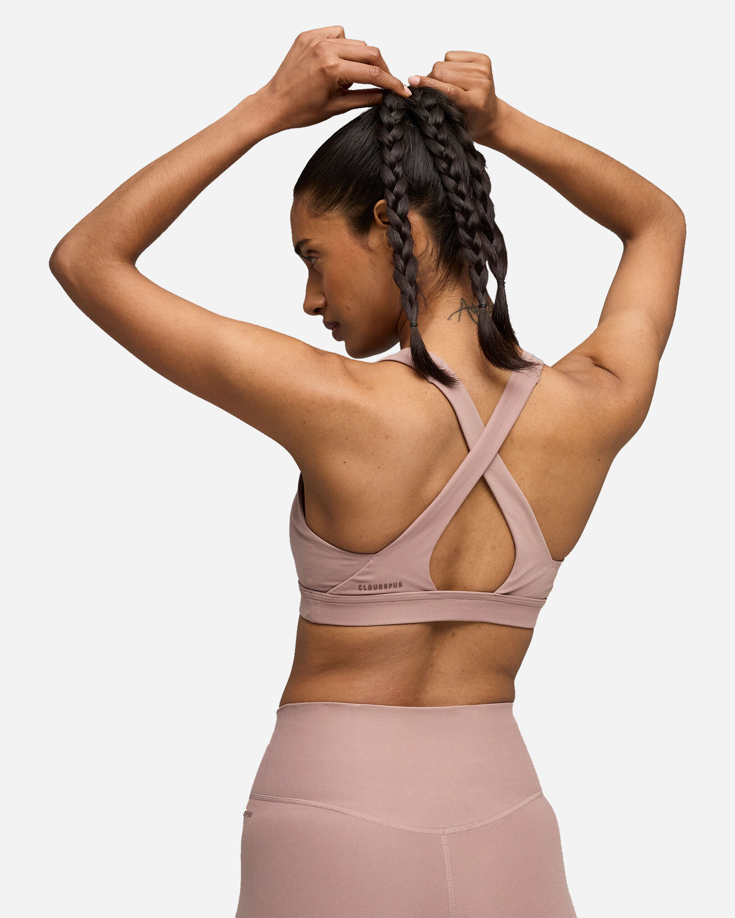 Bra training PUMA CLOUDSPUN W - Beige - 4 | Cisalfa Sport