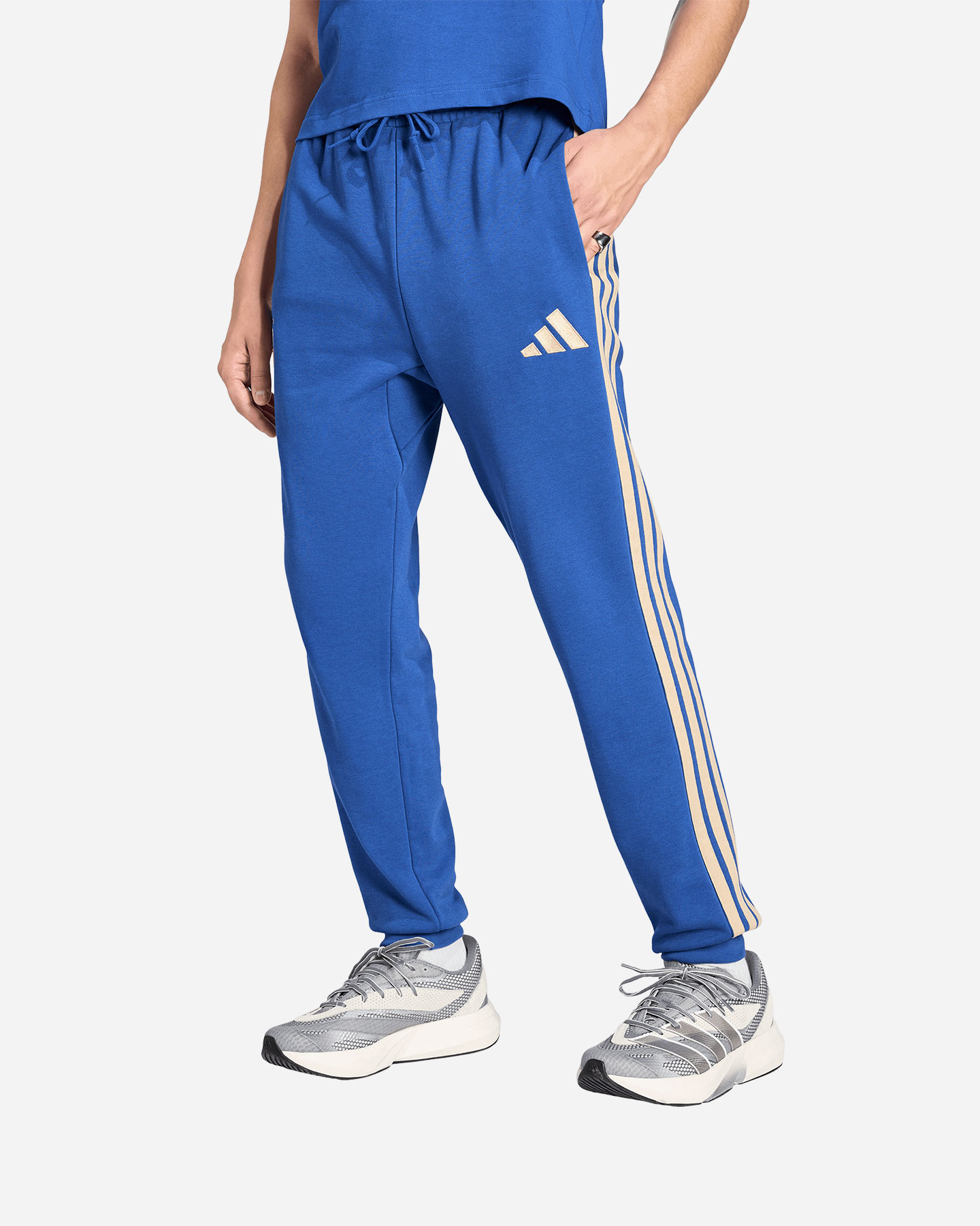 Abbigliamento calcio ufficiale ADIDAS ITALIA FIGC DNA M - Blu - 1 | Cisalfa Sport