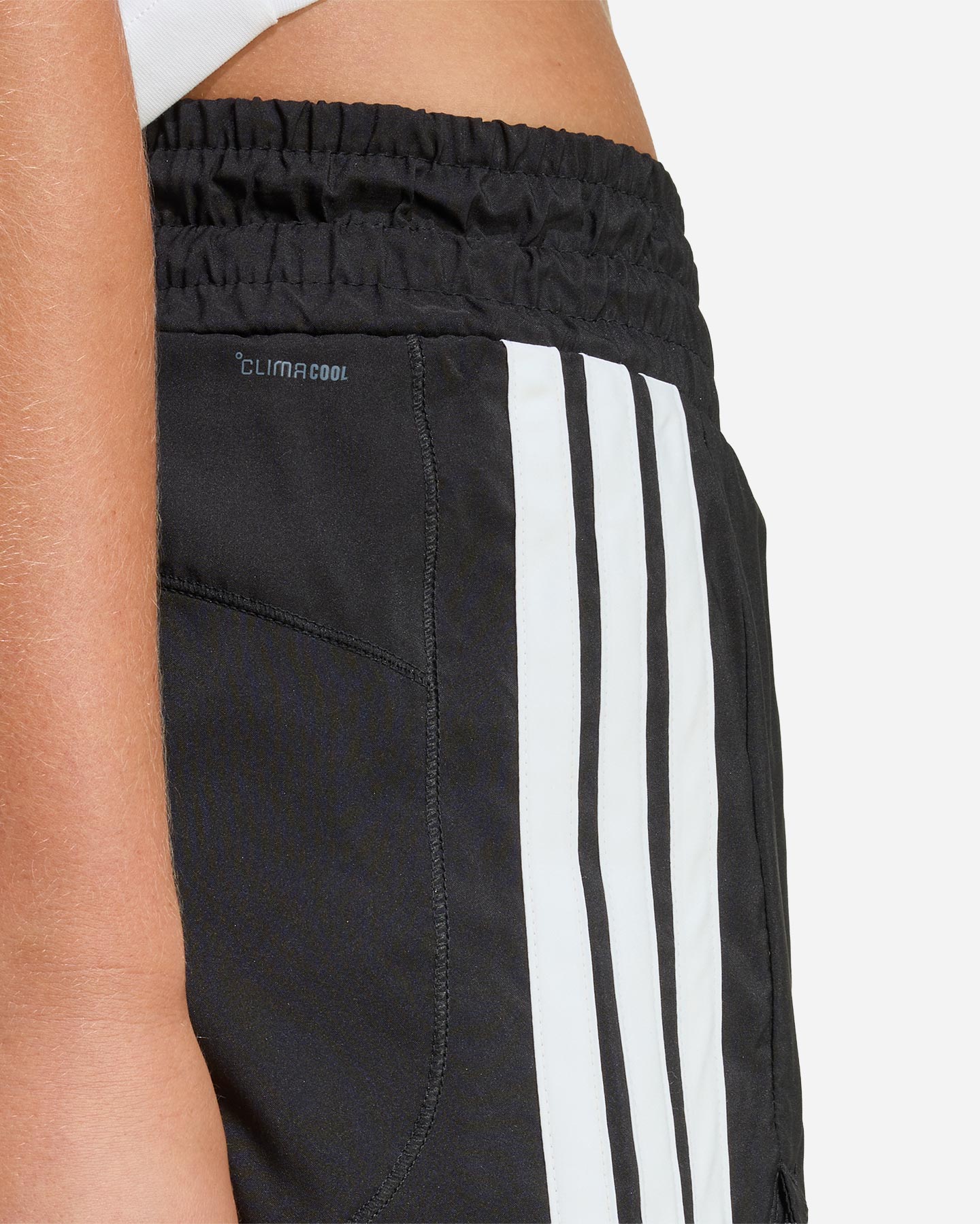 Short training ADIDAS PACER WORKOUT W - Nero - 4 | Cisalfa Sport