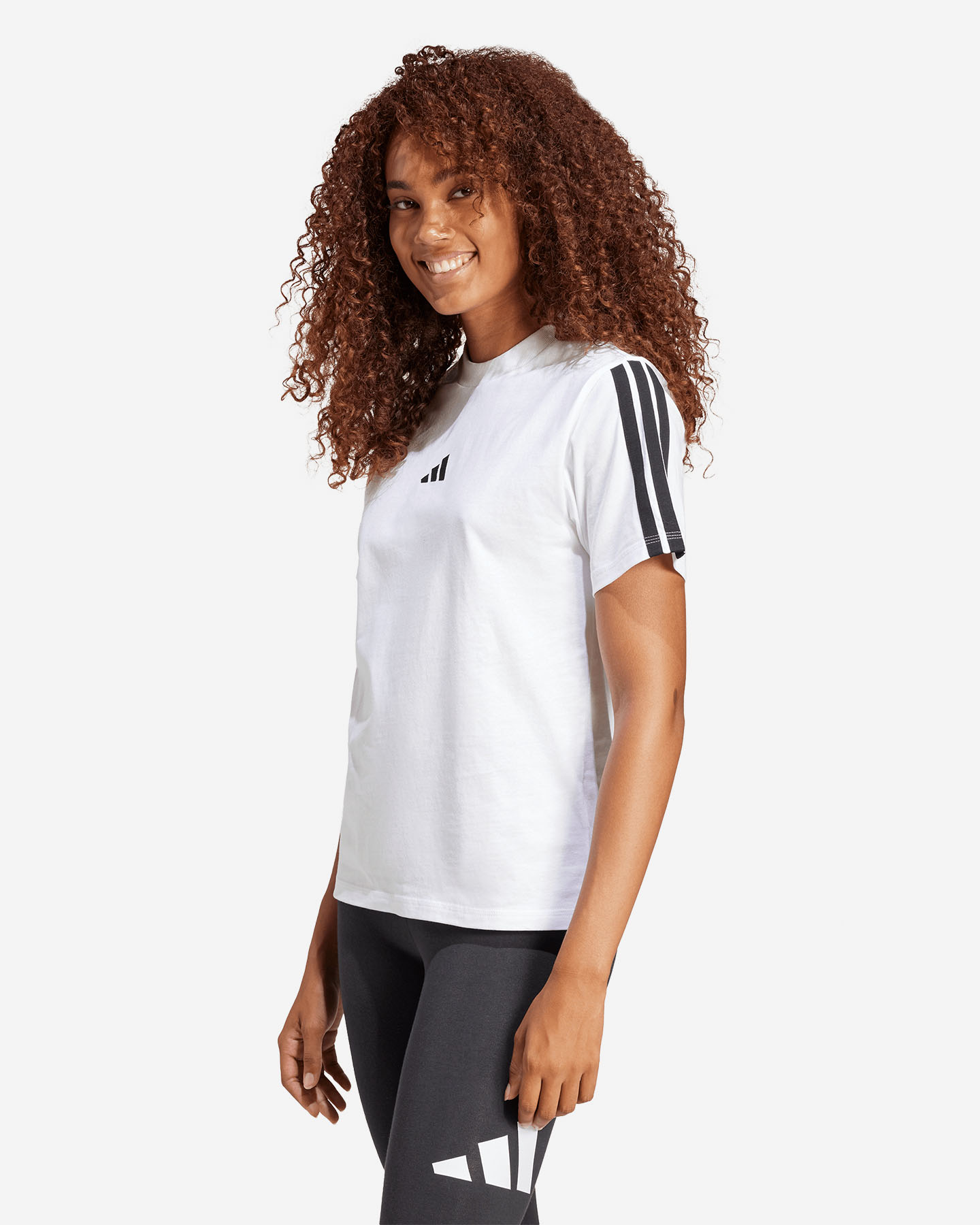 T-shirt ADIDAS 3STRIPES W - Bianco - 1 | Cisalfa Sport