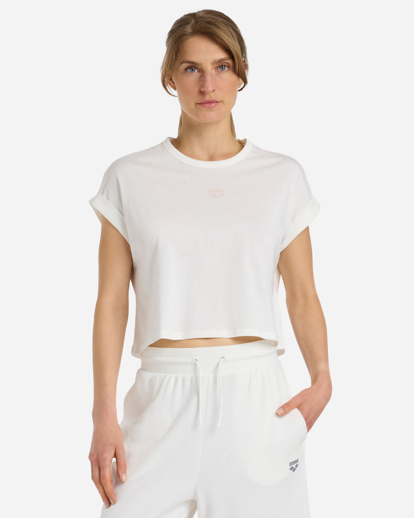 T-shirt ARENA ATHLETIC ESSENTIAL W - Bianco - 1 | Cisalfa Sport
