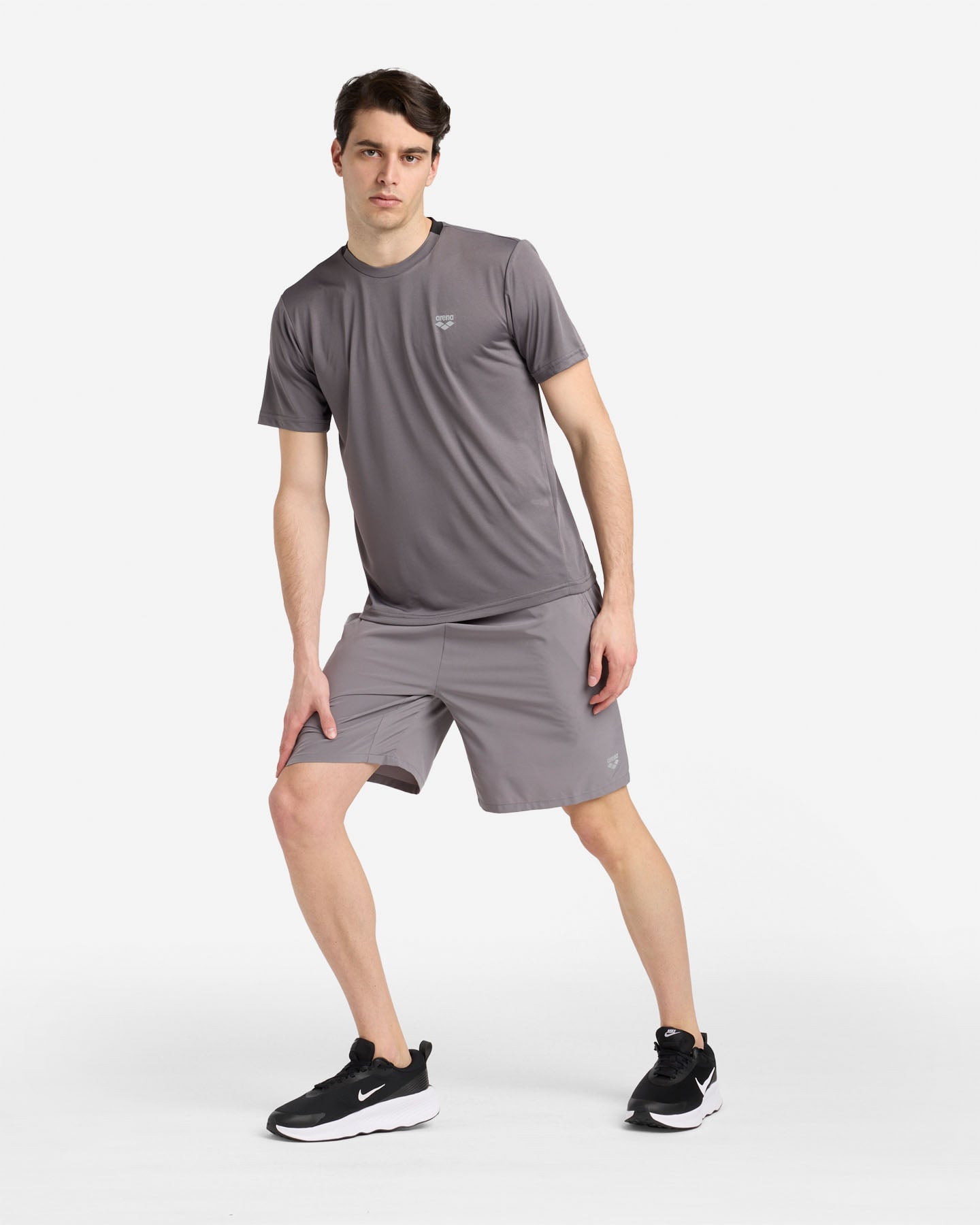 T-shirt training ARENA ESSENTIAL MOVE M - Grigio - 4 | Cisalfa Sport