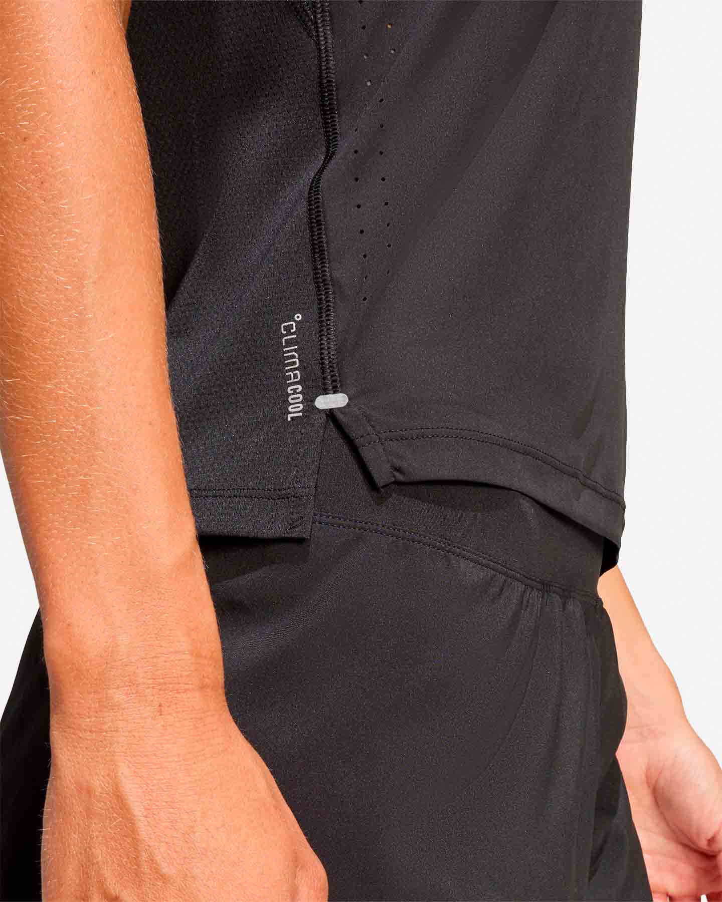 T-shirt running ADIDAS ADI365BREEZE W - Nero - 5 | Cisalfa Sport