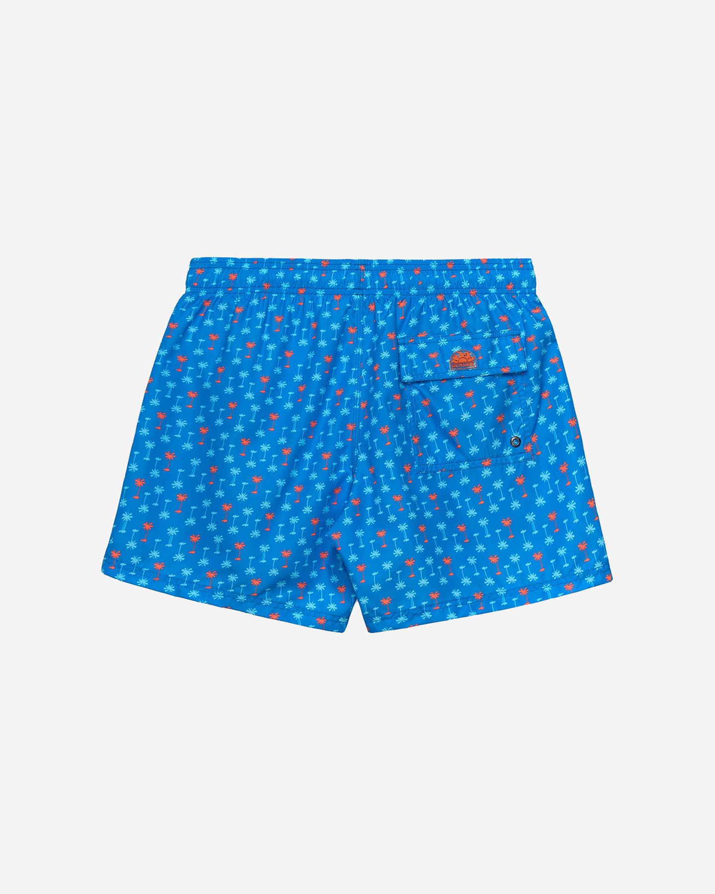 Boxer mare SUNDEK PRINT PALMS 14" M - Azzurro - 1 | Cisalfa Sport