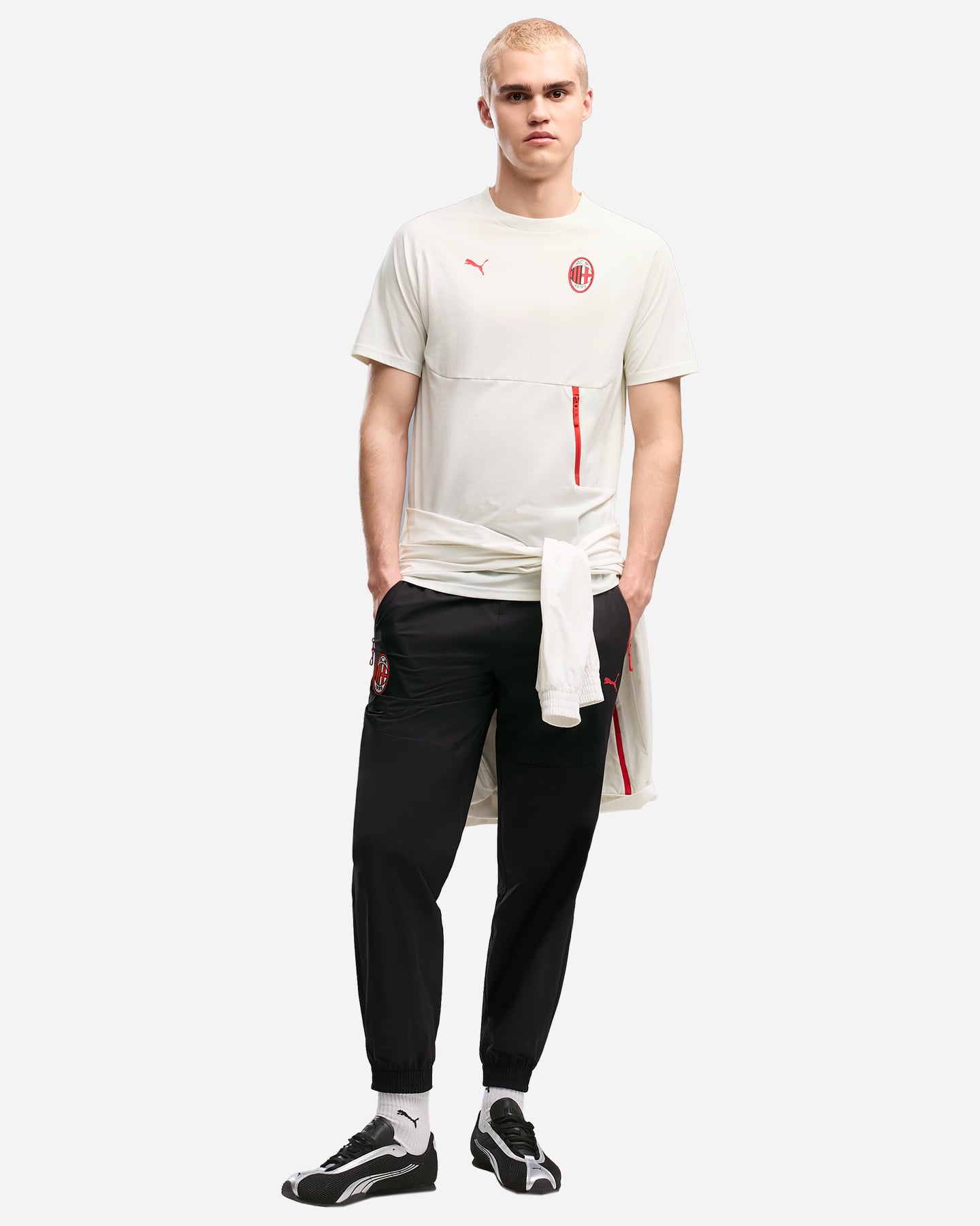 Abbigliamento calcio ufficiale PUMA AC MILAN TECH M - 4 | Cisalfa Sport