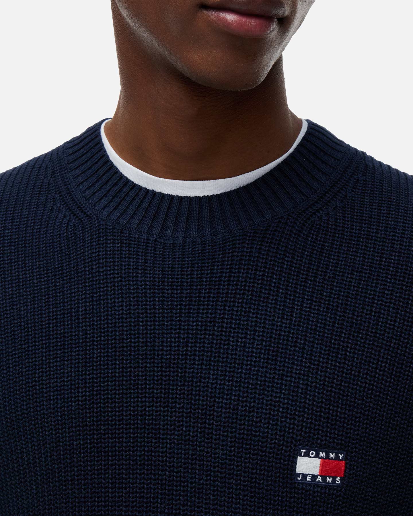 Maglione TOMMY HILFIGER ESSENTIAL M - Blu - 4 | Cisalfa Sport