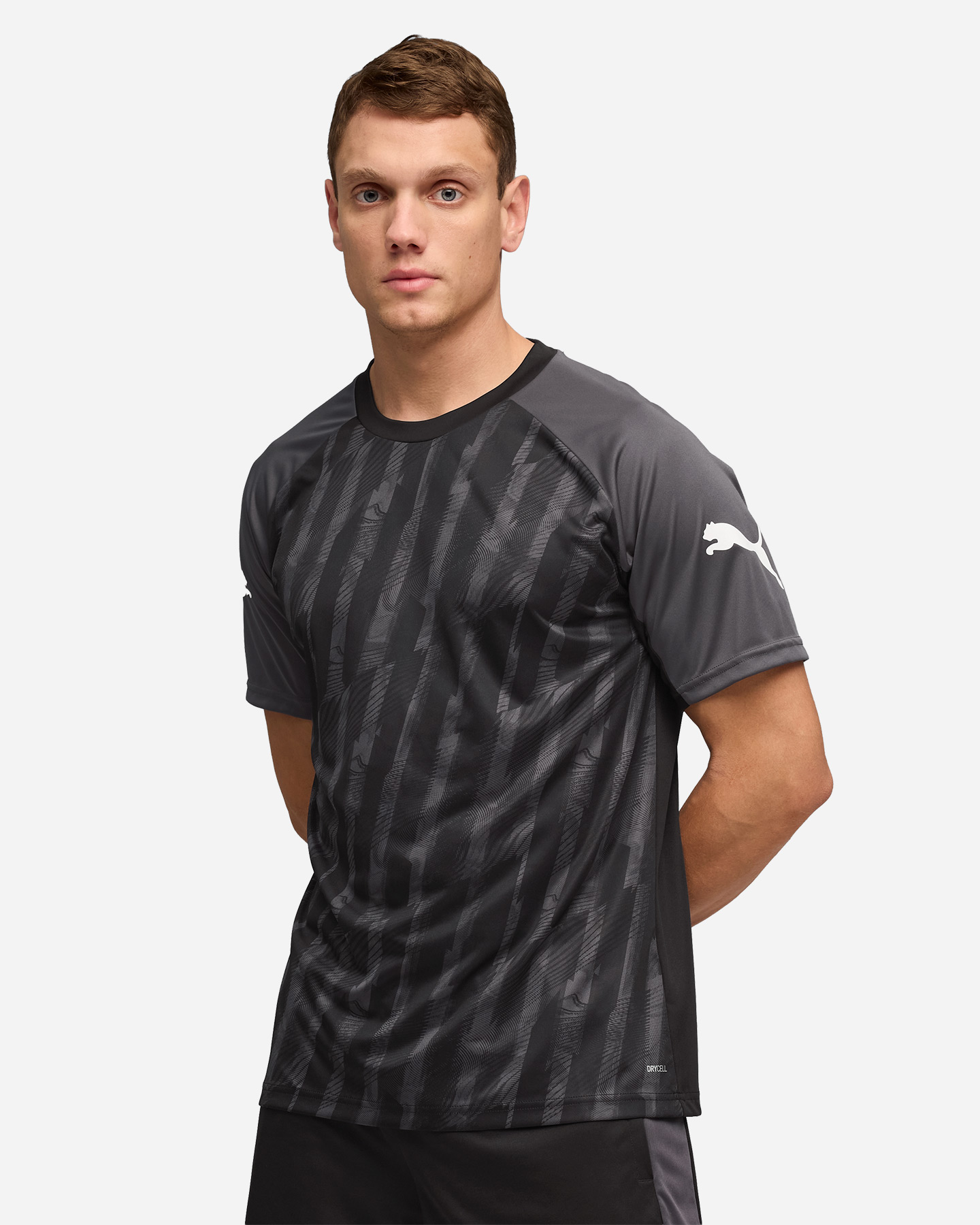 Maglia calcio PUMA INDIVIDUALLIGA M - Nero - 2 | Cisalfa Sport