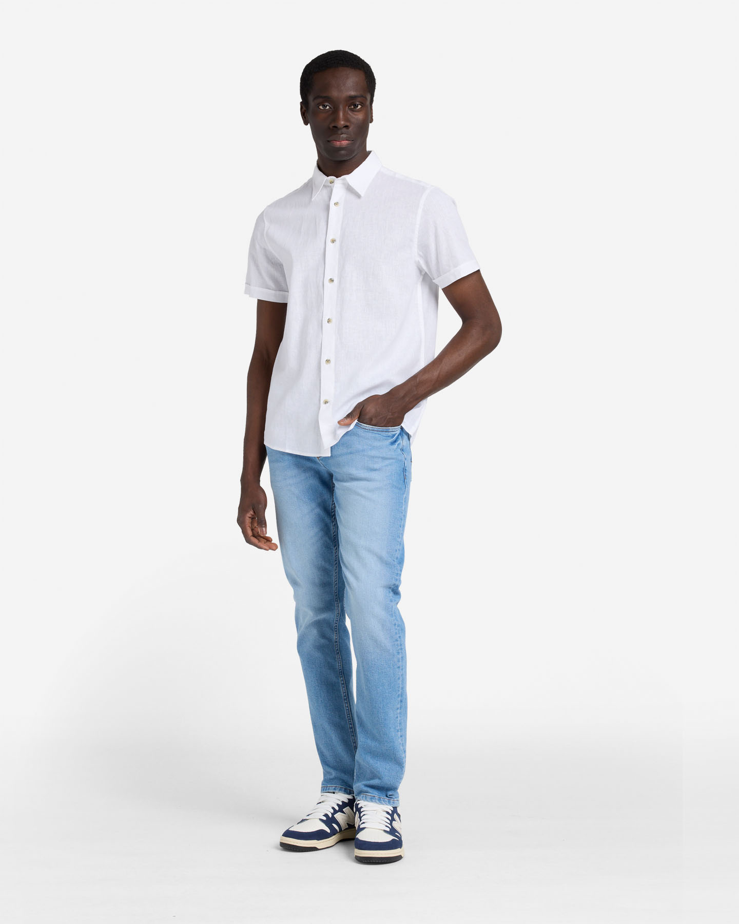 Camicia DACK'S ESSENTIAL M - Bianco - 4 | Cisalfa Sport