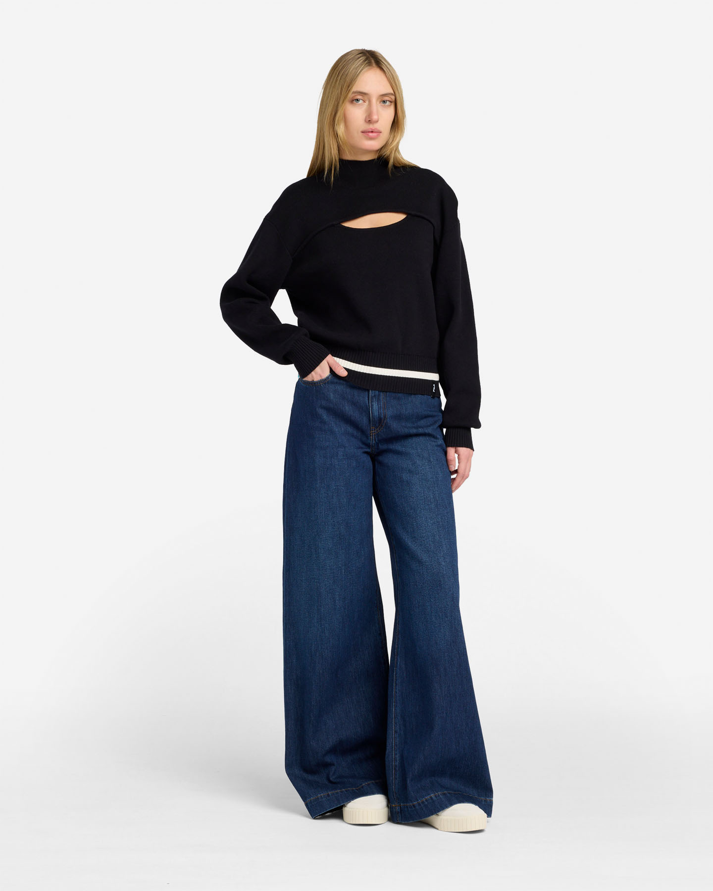 Maglione FILA CONTEMPORARY STREET STYLE W - Nero - 4 | Cisalfa Sport