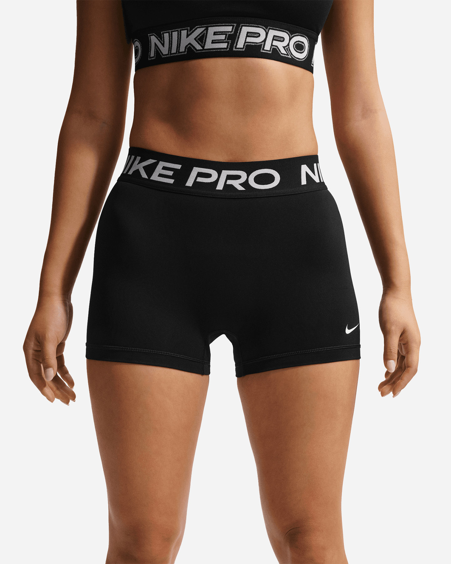 Short training NIKE PRO 3IN W - Nero - 3 | Cisalfa Sport
