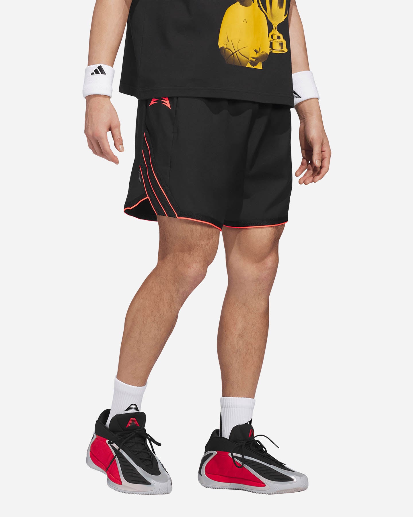 Pantaloncini basket ADIDAS ANTHONY EDWARDS CRAZY LITE M - Nero - 1 | Cisalfa Sport