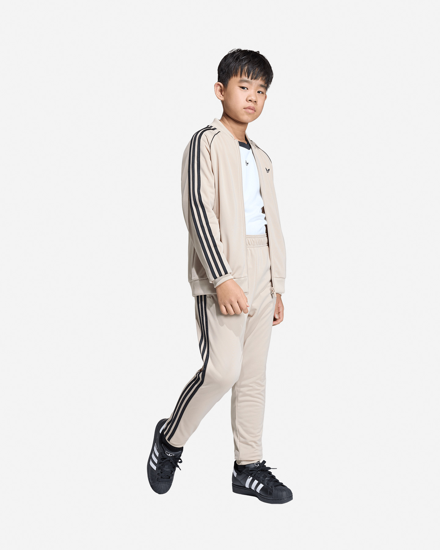 Felpa ADIDAS SST JR - Beige - 3 | Cisalfa Sport