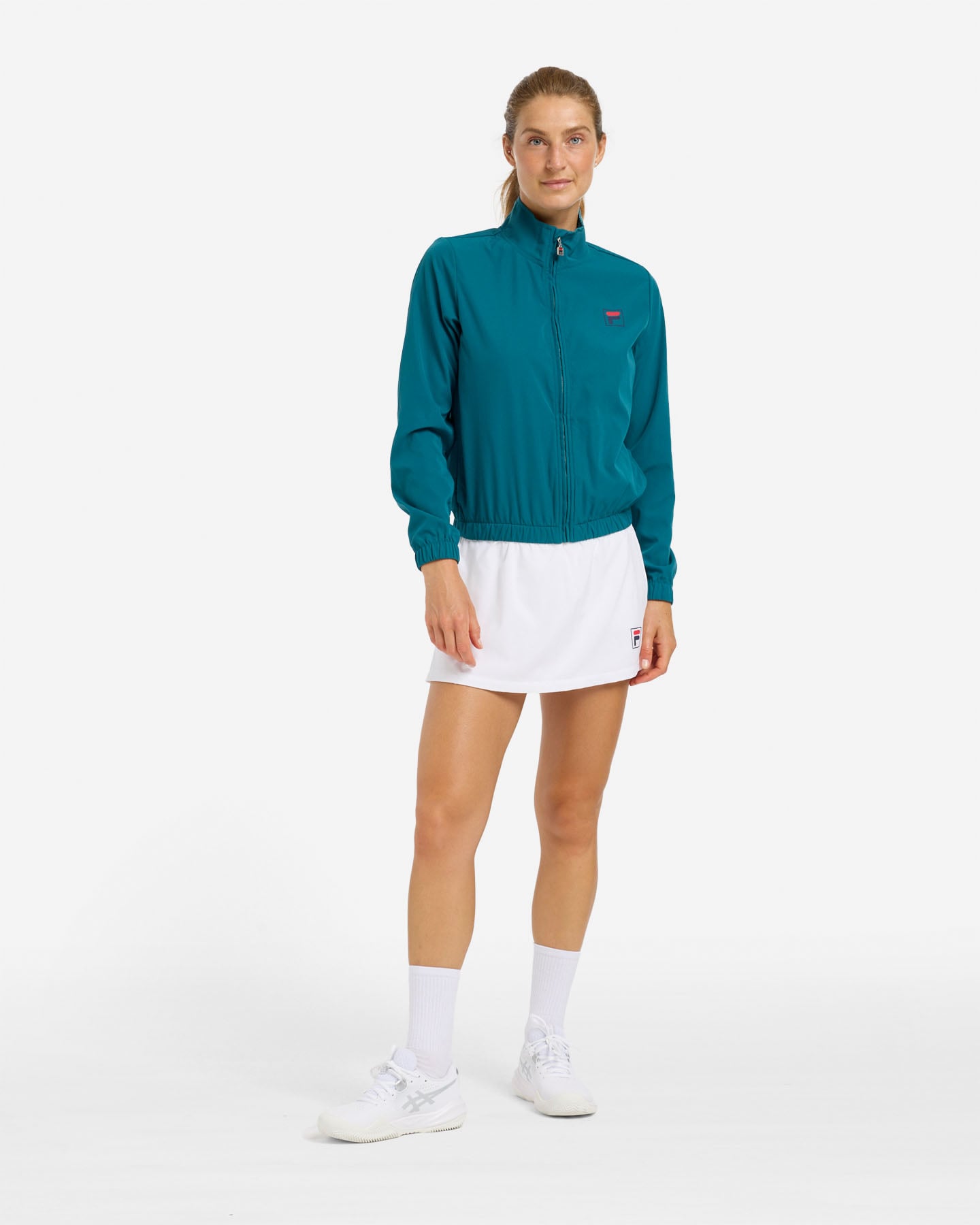 Giacca tennis FILA COURT LINE W - Verde - 4 | Cisalfa Sport