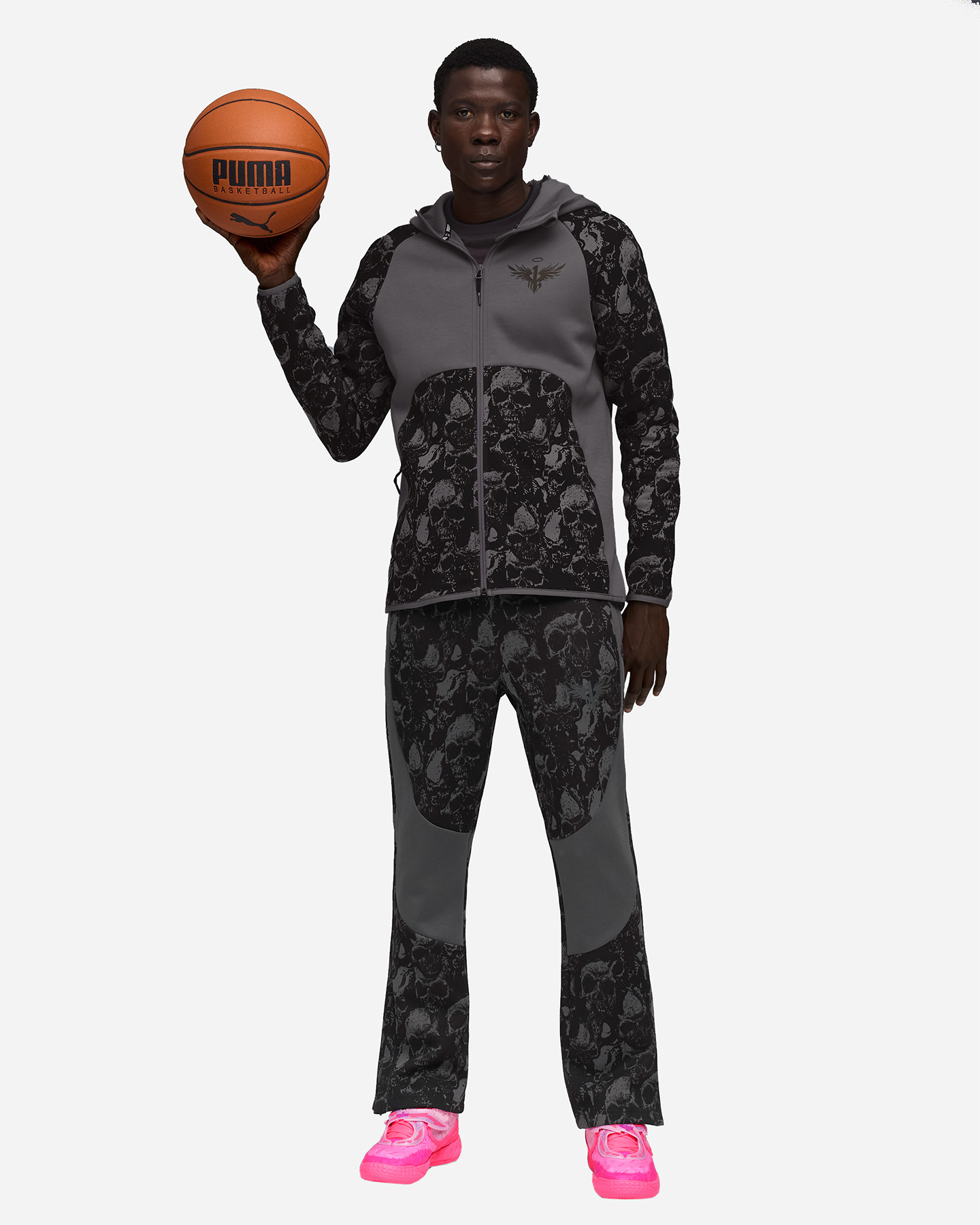 Pantaloni tuta PUMA LAMELO WORLD TOURNAMENT M - Grigio - 4 | Cisalfa Sport