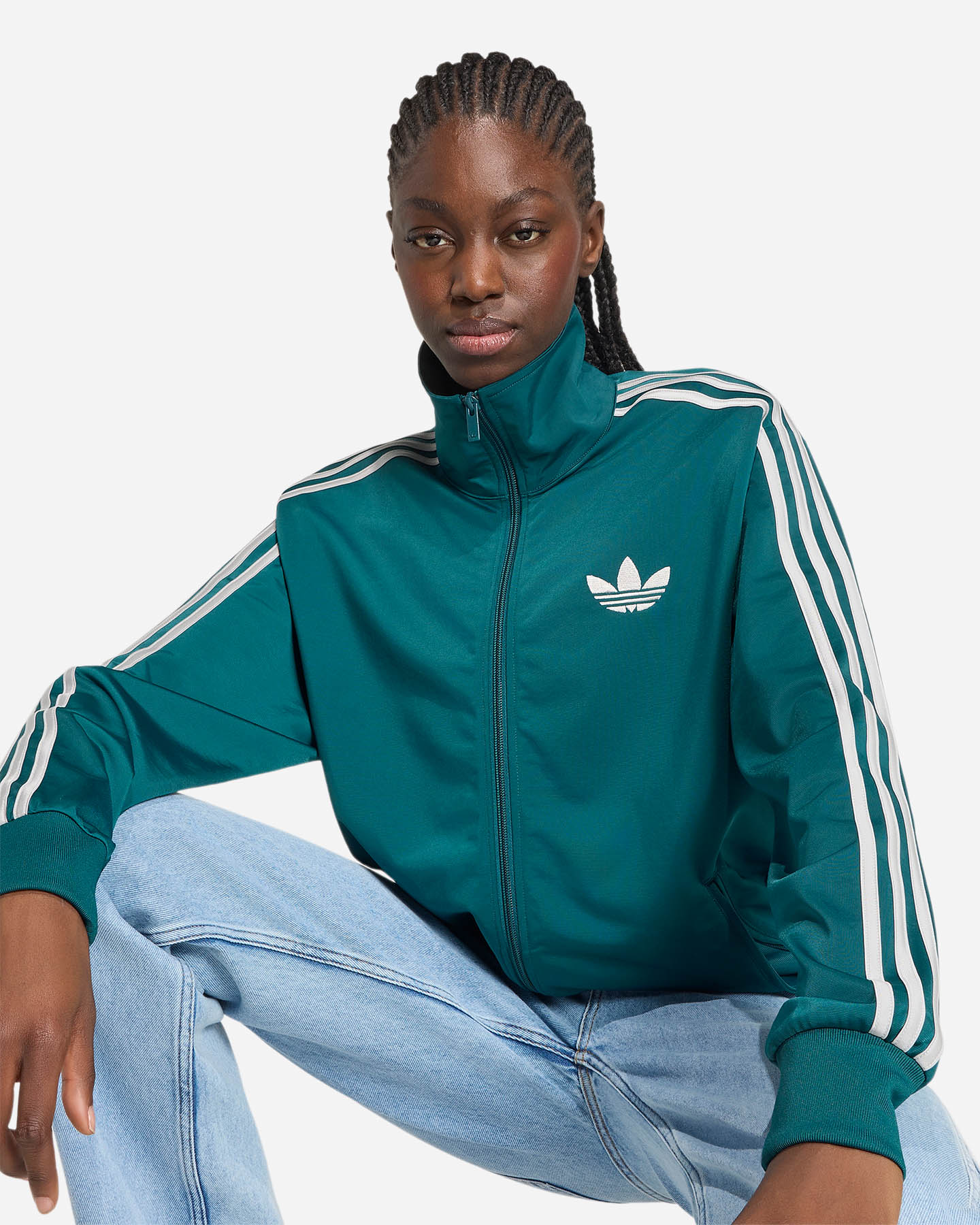 Felpa ADIDAS FIREBIRD W - Verde - 4 | Cisalfa Sport