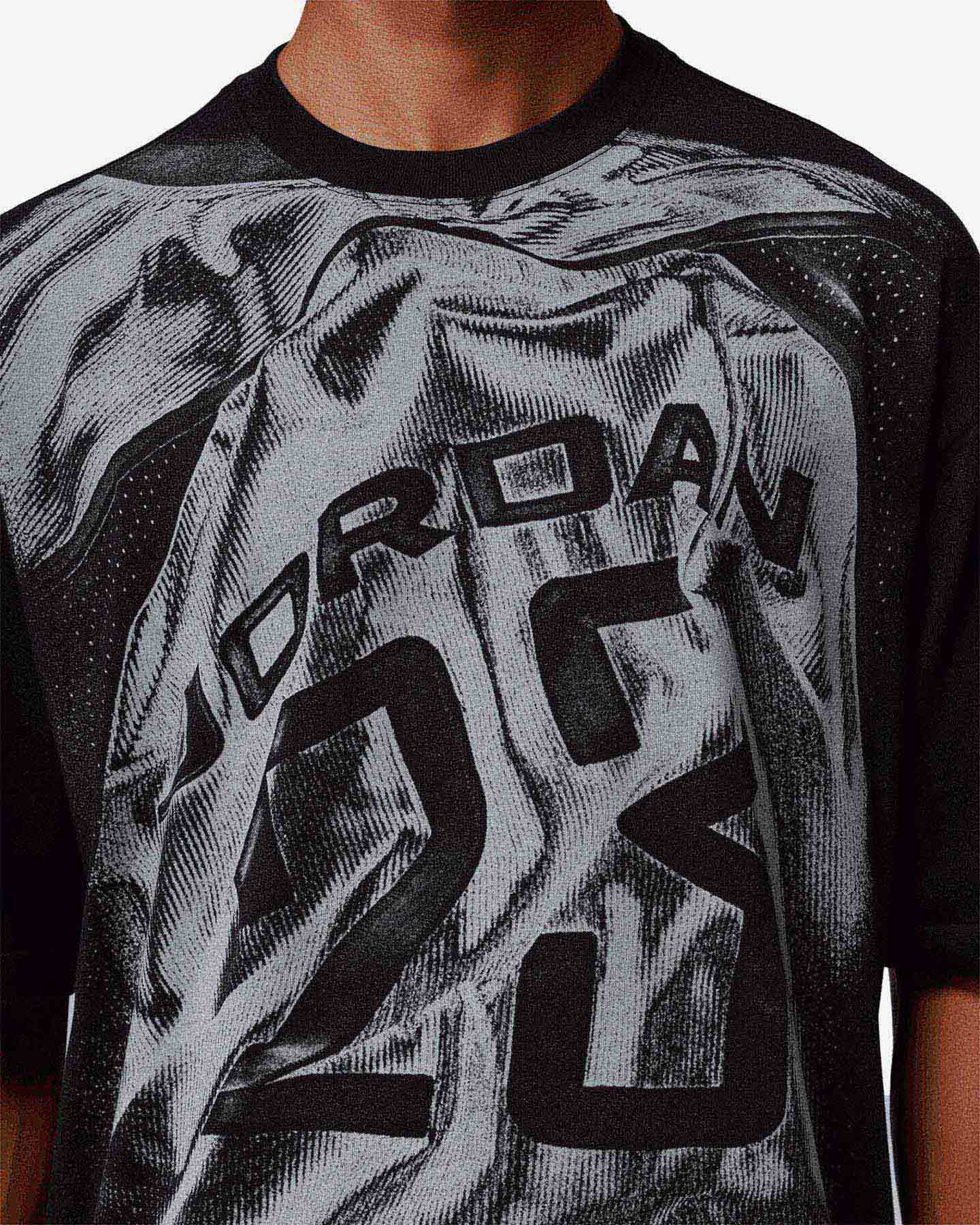 Maglia basket NIKE JORDAN 23 M - Nero - 4 | Cisalfa Sport