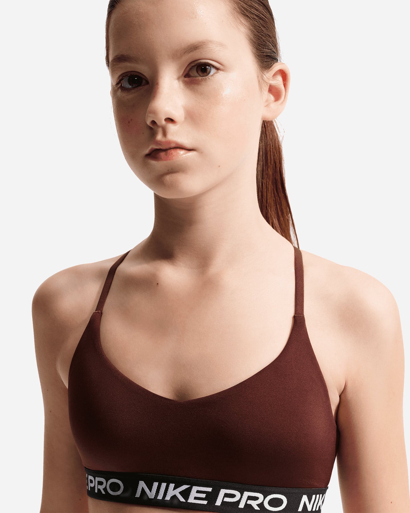 Canotta NIKE PRO JR - Rosso - 5 | Cisalfa Sport