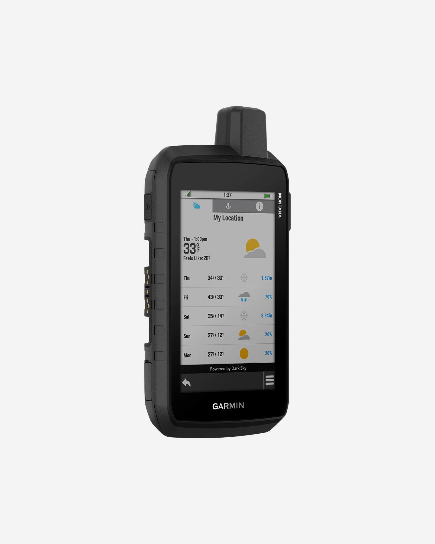 Dispositivo gps GARMIN MONTANA 710I  - Nero - 2 | Cisalfa Sport