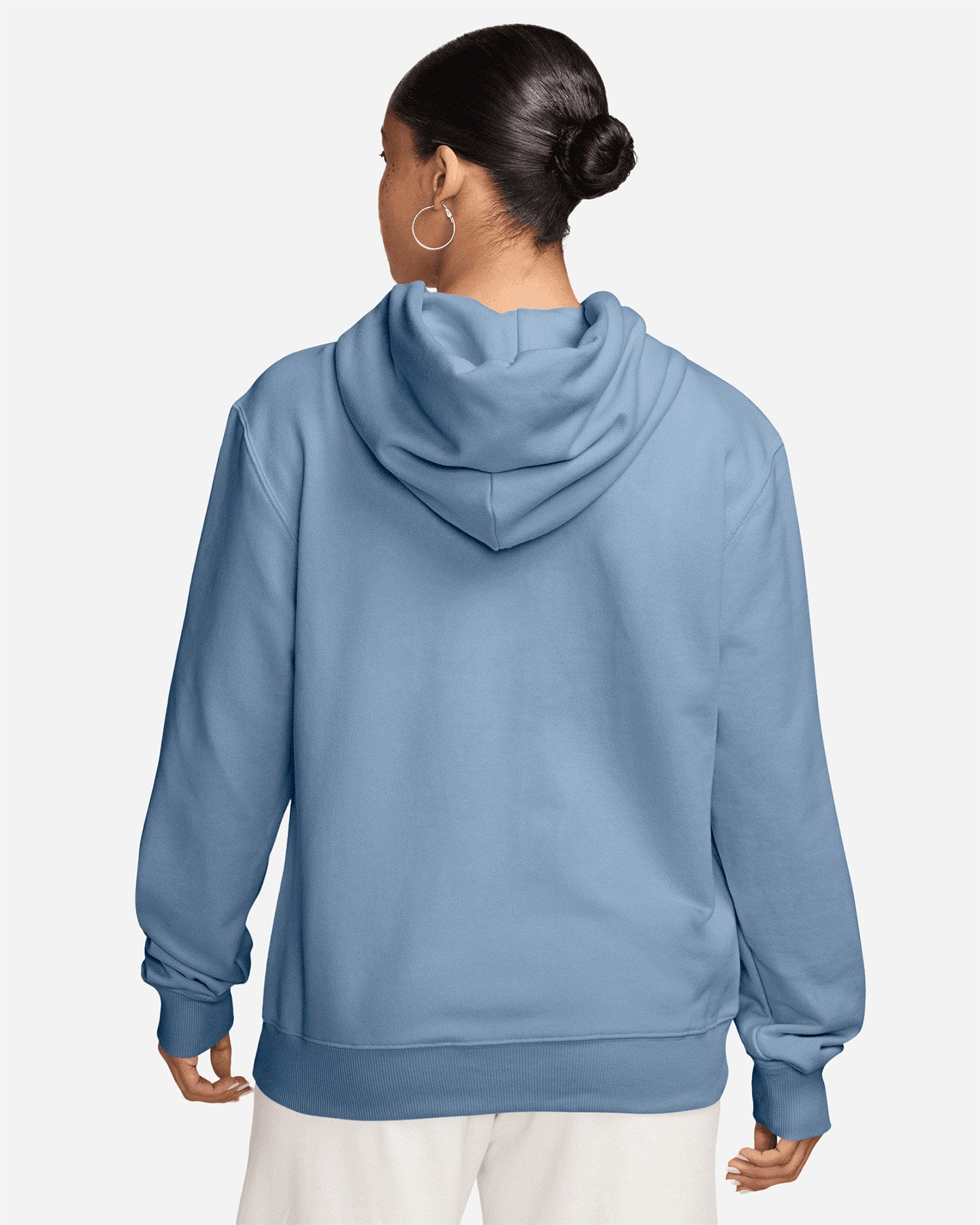 Felpa NIKE STUDIO SMALL LOGO W - Azzurro - 1 | Cisalfa Sport