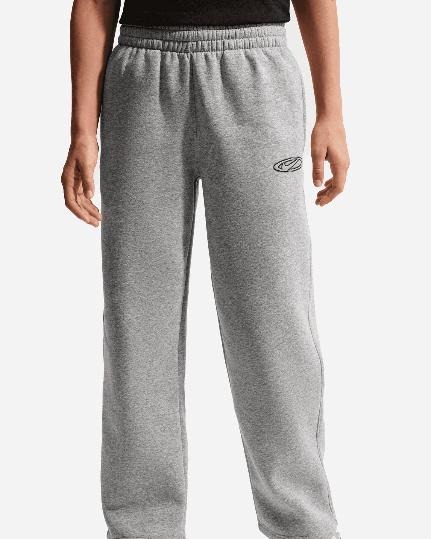 Pantalone NIKE WIDE STRAIGHT JR - Grigio - 4 | Cisalfa Sport