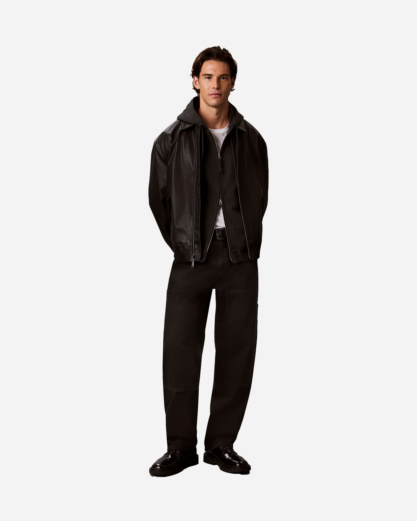 Felpa CALVIN KLEIN JEANS TERRY M - Nero - 3 | Cisalfa Sport