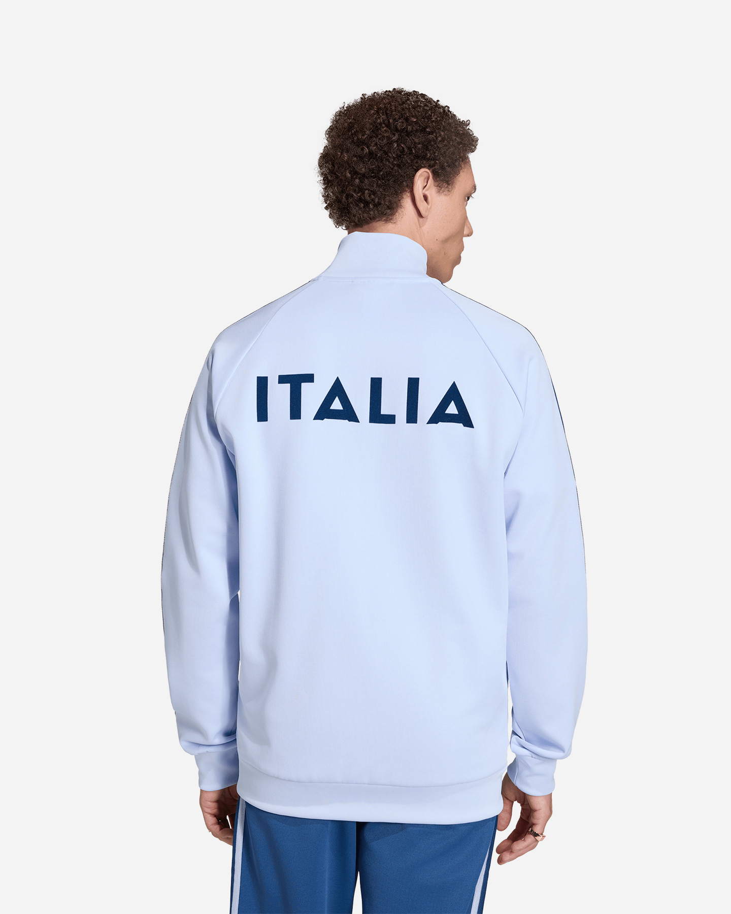 Felpa ADIDAS ITALIA ORIGINALS M - Azzurro - 1 | Cisalfa Sport