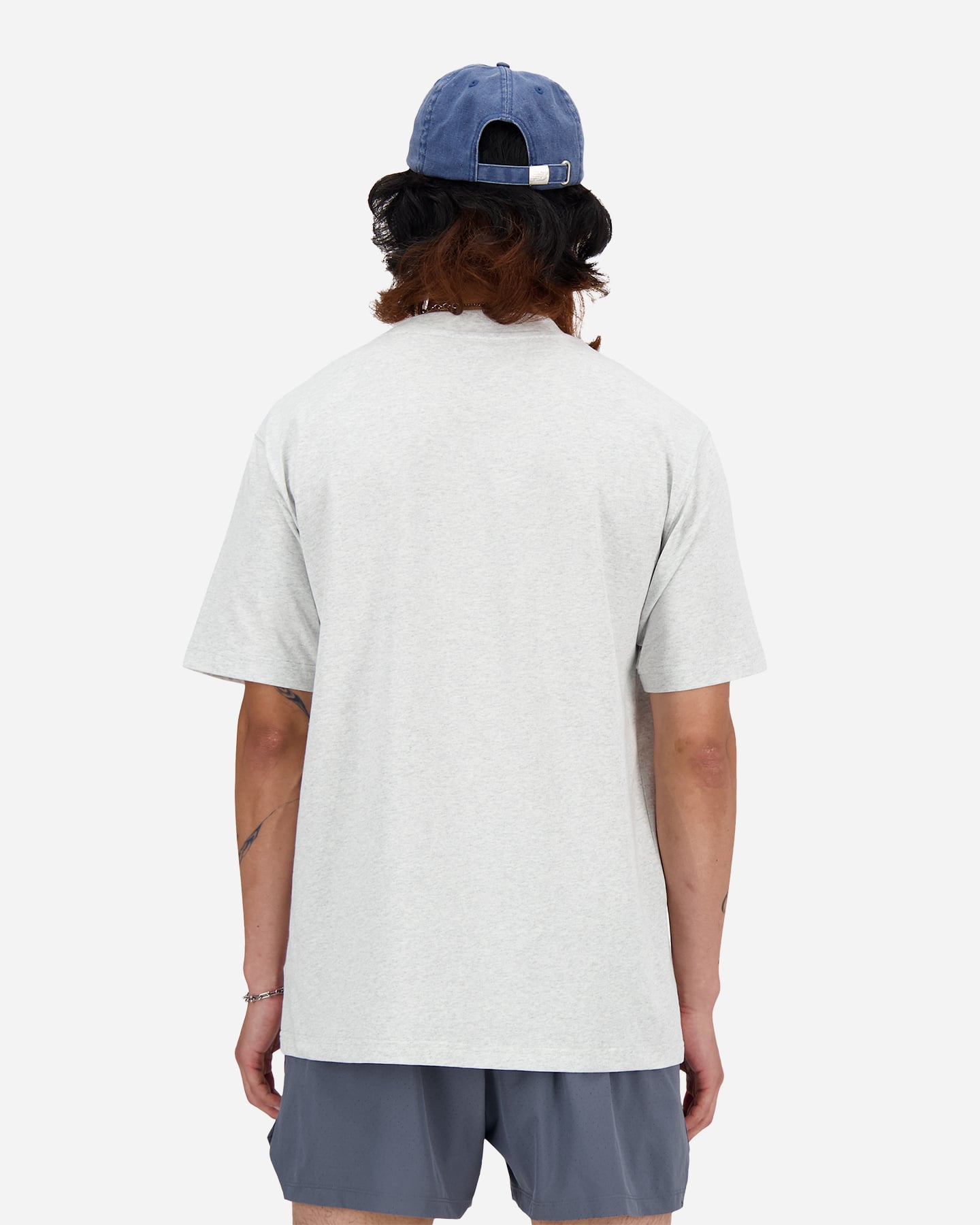 T-shirt NEW BALANCE ATHLETICS SMALL LOGO M - Grigio - 3 | Cisalfa Sport