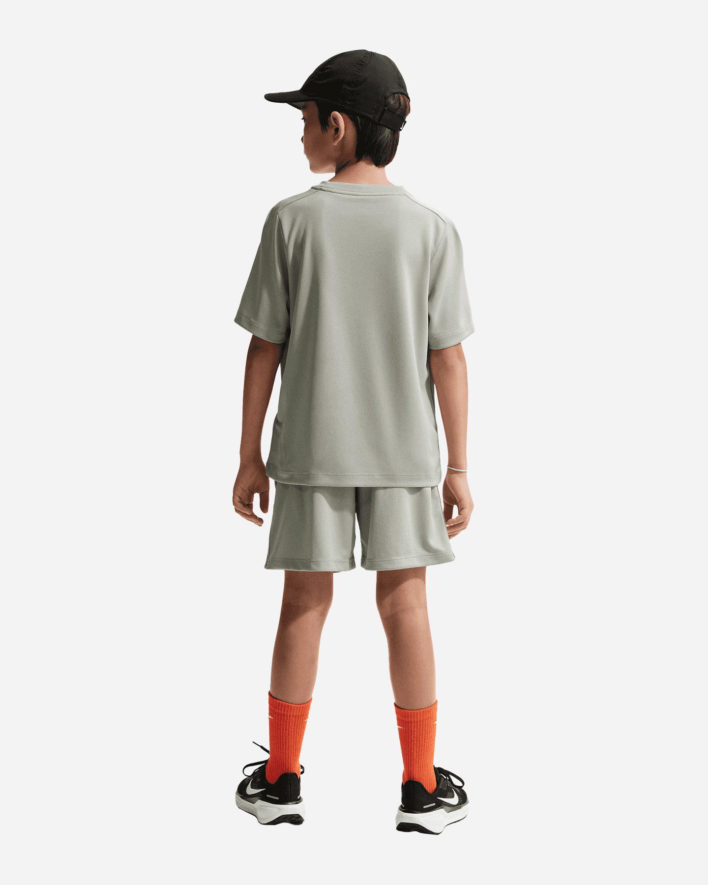 Pantaloncini NIKE DRI FIT SMALL LOGO JR - Grigio - 2 | Cisalfa Sport