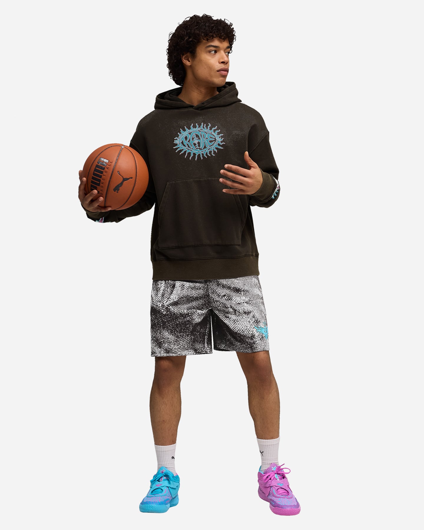 Felpa PUMA MELO X HIVE M - Nero - 3 | Cisalfa Sport