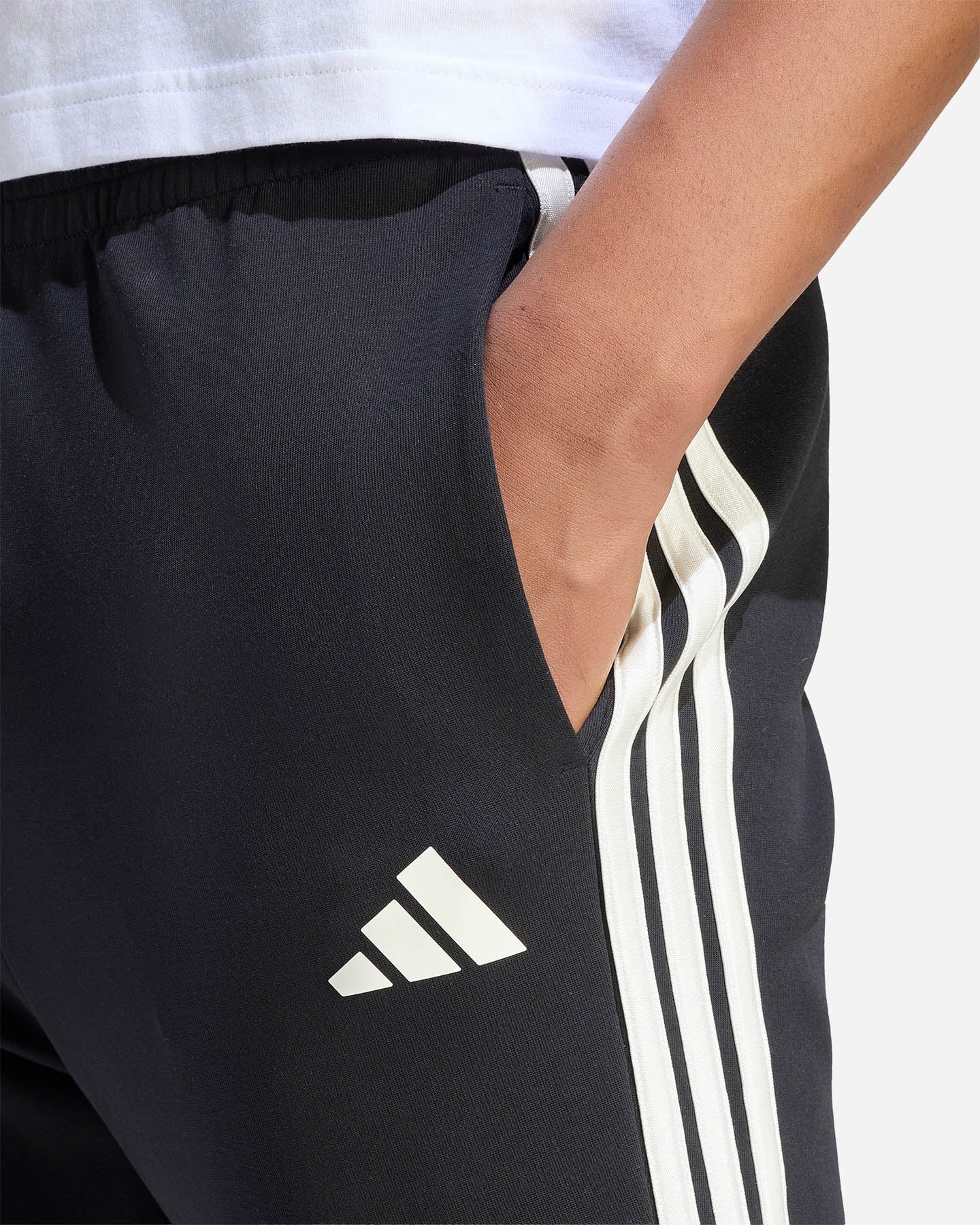 Pantalone ADIDAS STADIUM 3STRIPES M - Nero - 4 | Cisalfa Sport