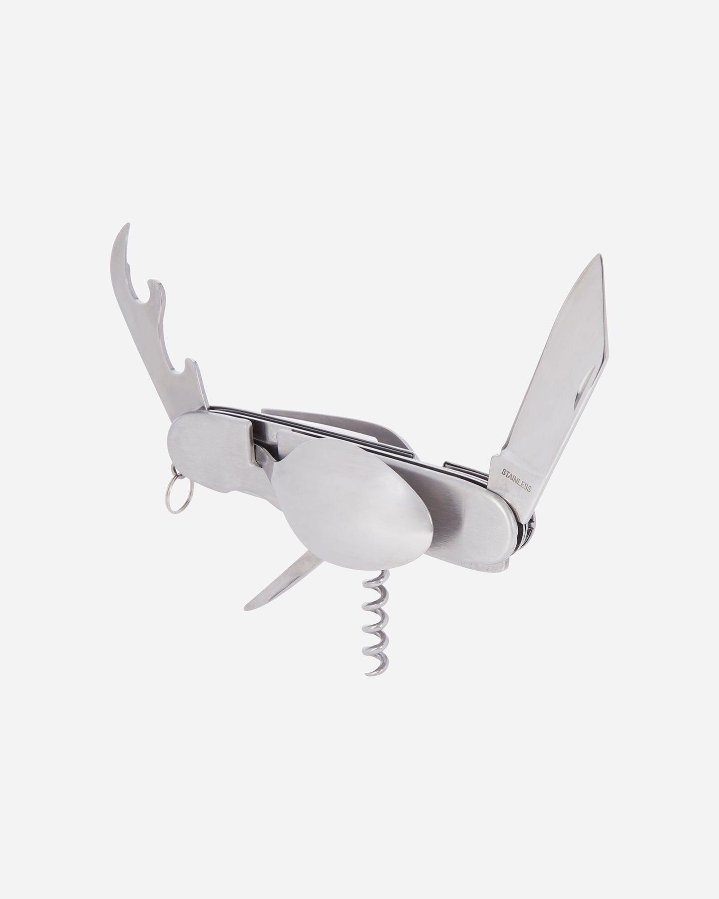 Posate campeggio MCKINLEY TRAVEL STAINLESS STEEL - Argento - 1 | Cisalfa Sport